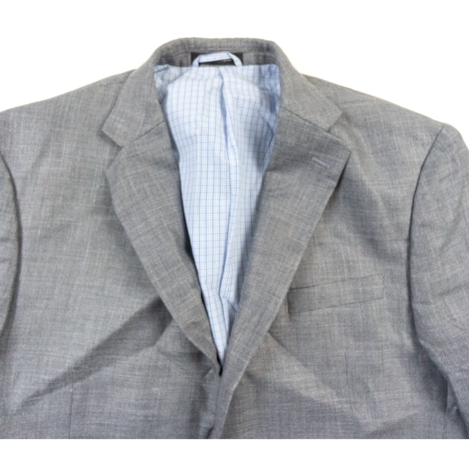 Ralph Lauren Lauren Ralph Lauren Blazer Men 44R Gray Tweed Jacket Preppy Style Mens Size 44R - 2 Thumbnail