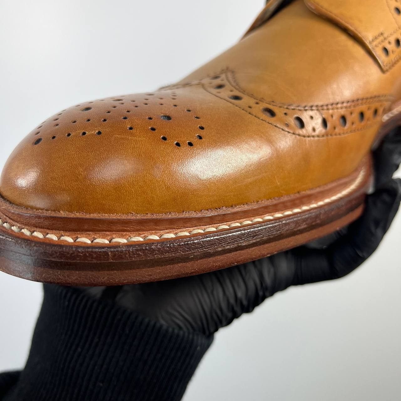 Oliver Sweeney Oliver Sweeney Serpentine Brogue Leather Oxford Size 44 Size US 10 / EU 43 - 4 Thumbnail