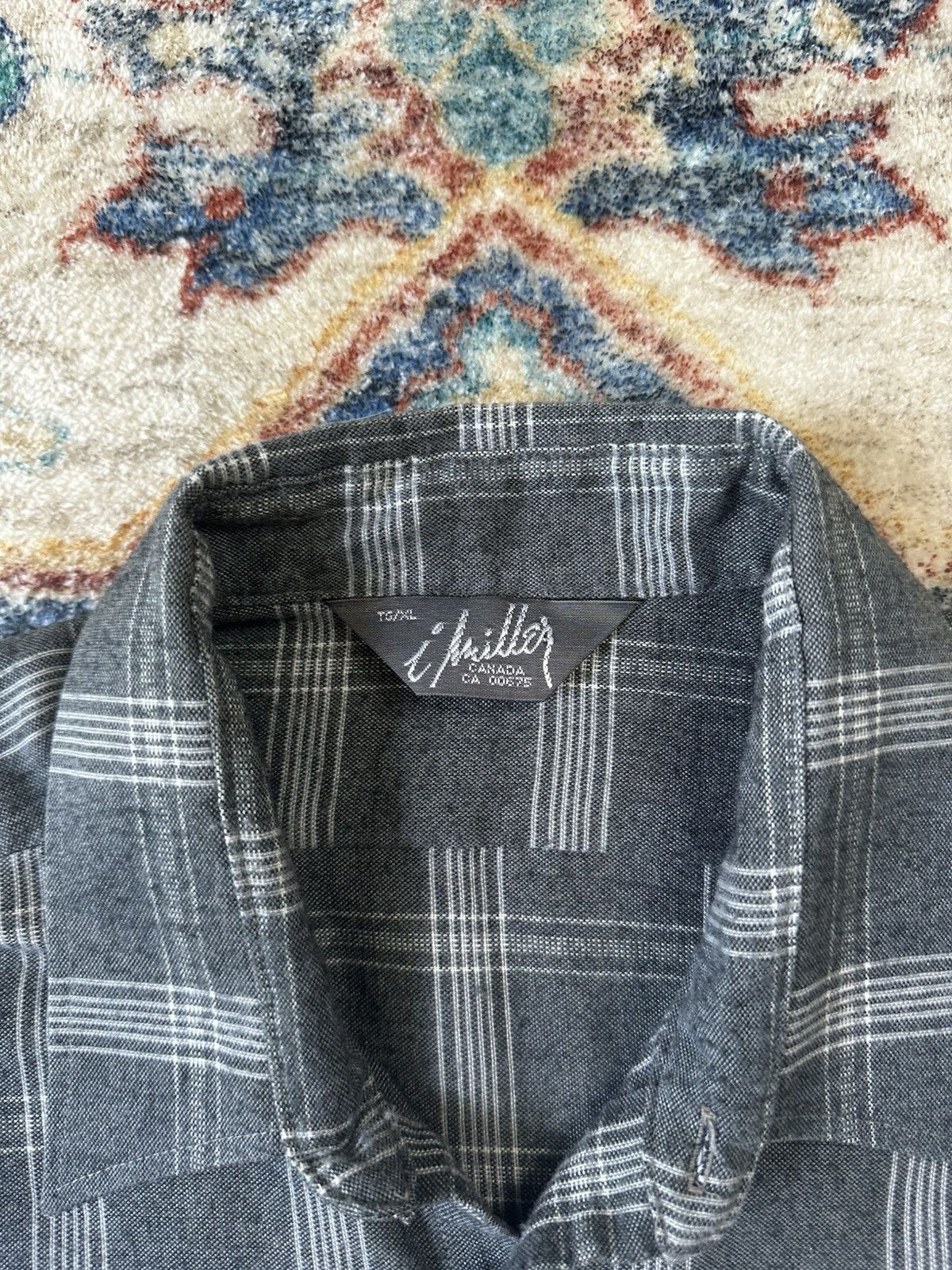 Vintage Vintage 1980s Miller Plaid Button-up Shirt Size XL Size US XL / EU 56 / 4 - 3 Thumbnail