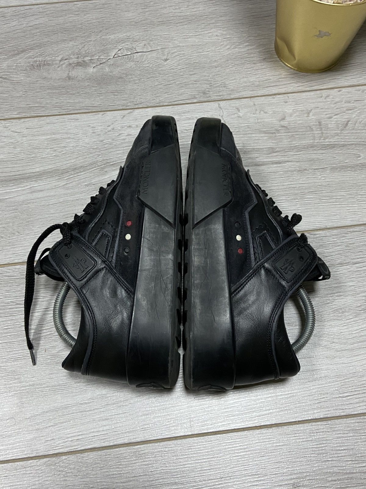 Moncler Moncler Promyx Space leather Sneakers Black Size US 8 / EU 41 - 11 Thumbnail