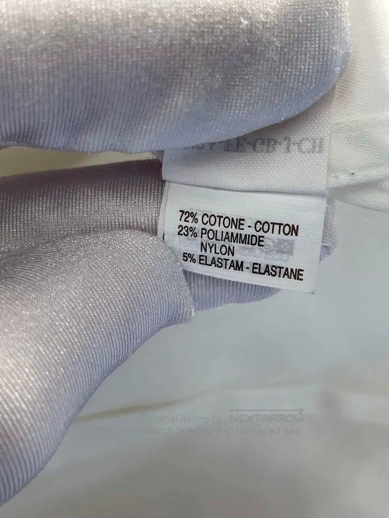 Brunello Cucinelli Brunello Cucinelli White Cotton Slim Fit Long Sleeve Shirt Size XL / US 12-14 / IT 48-50 - 5 Thumbnail