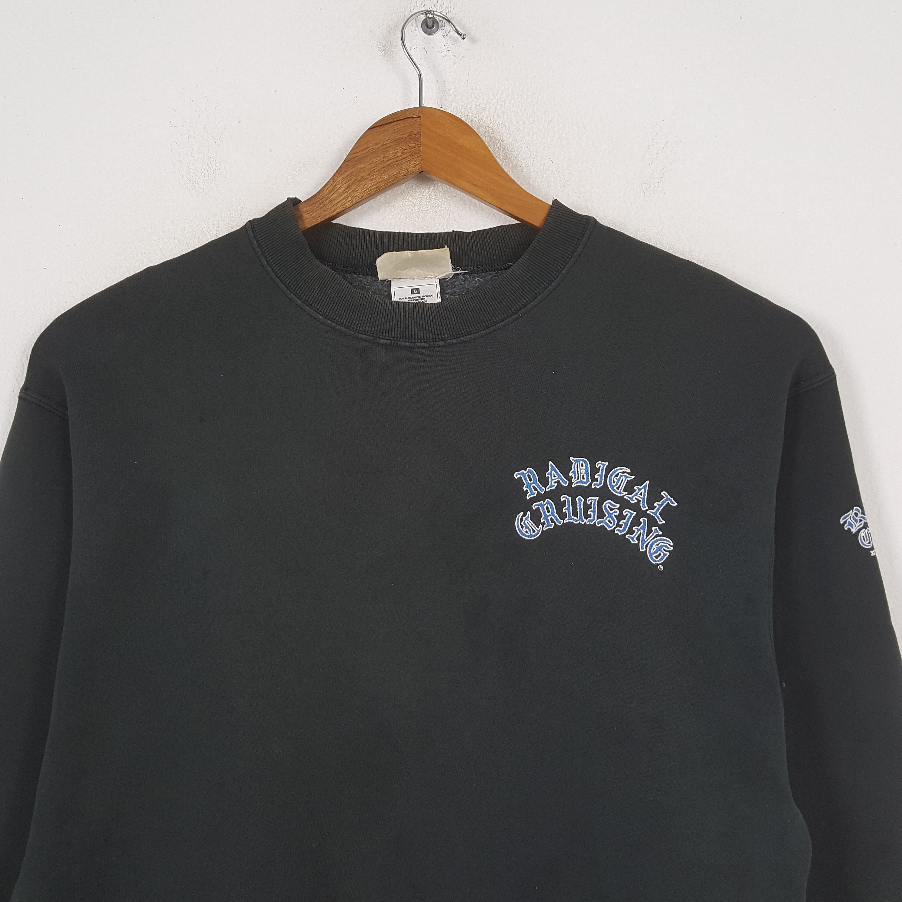 Vintage Vintage RADICAL CRUISING Streetwear Style Sweatshirt C289N15 Size US M / EU 48-50 / 2 - 4 Thumbnail