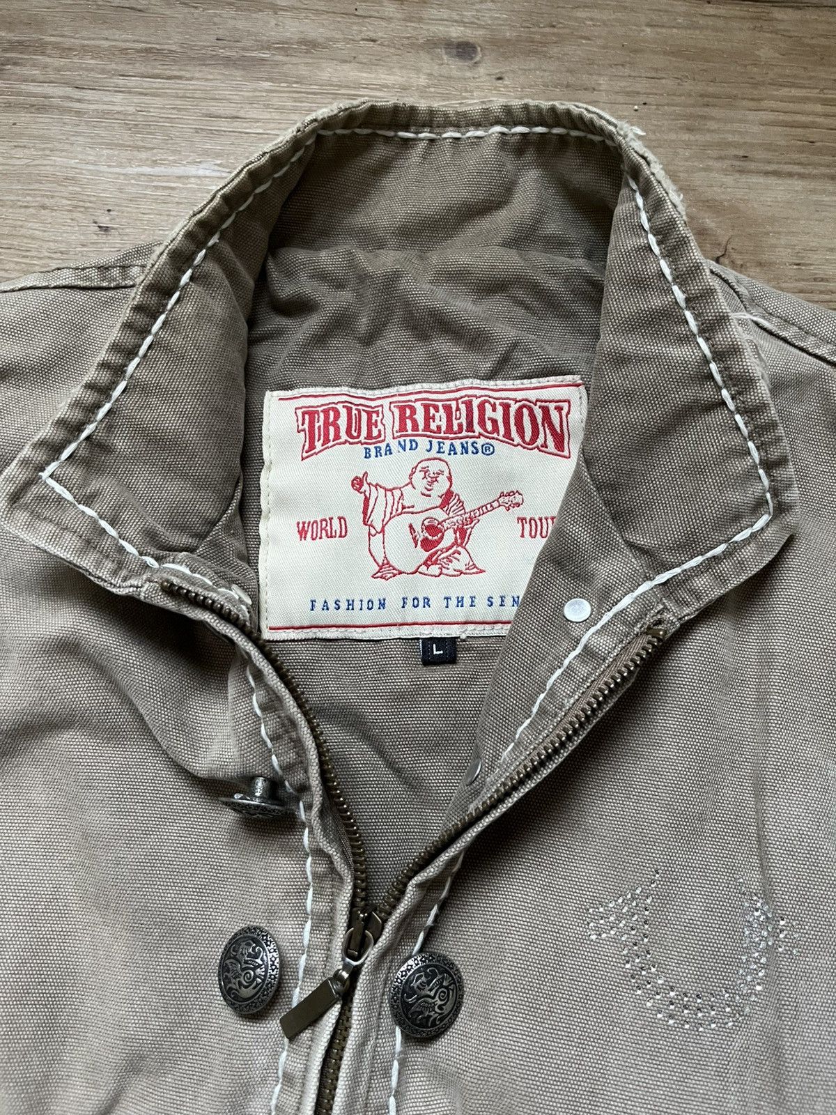 True Religion True Religion big logo napoleon jacket Size M / US 6-8 / IT 42-44 - 3 Thumbnail