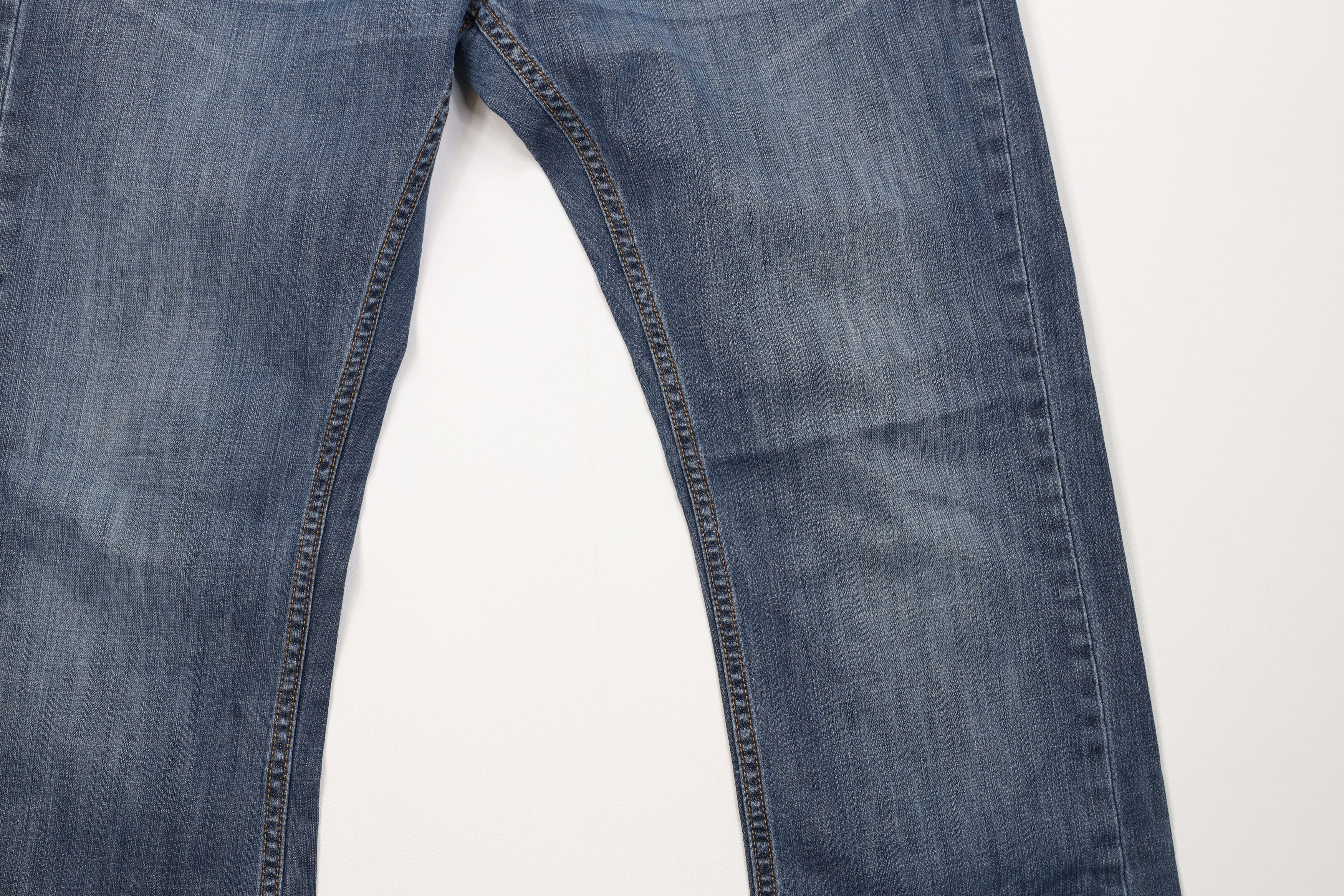 Levi's Vintage Y2K Levis 527 Slim Wide Leg Bootcut Denim Jeans Blue Size US 34 / EU 50 - 4 Thumbnail