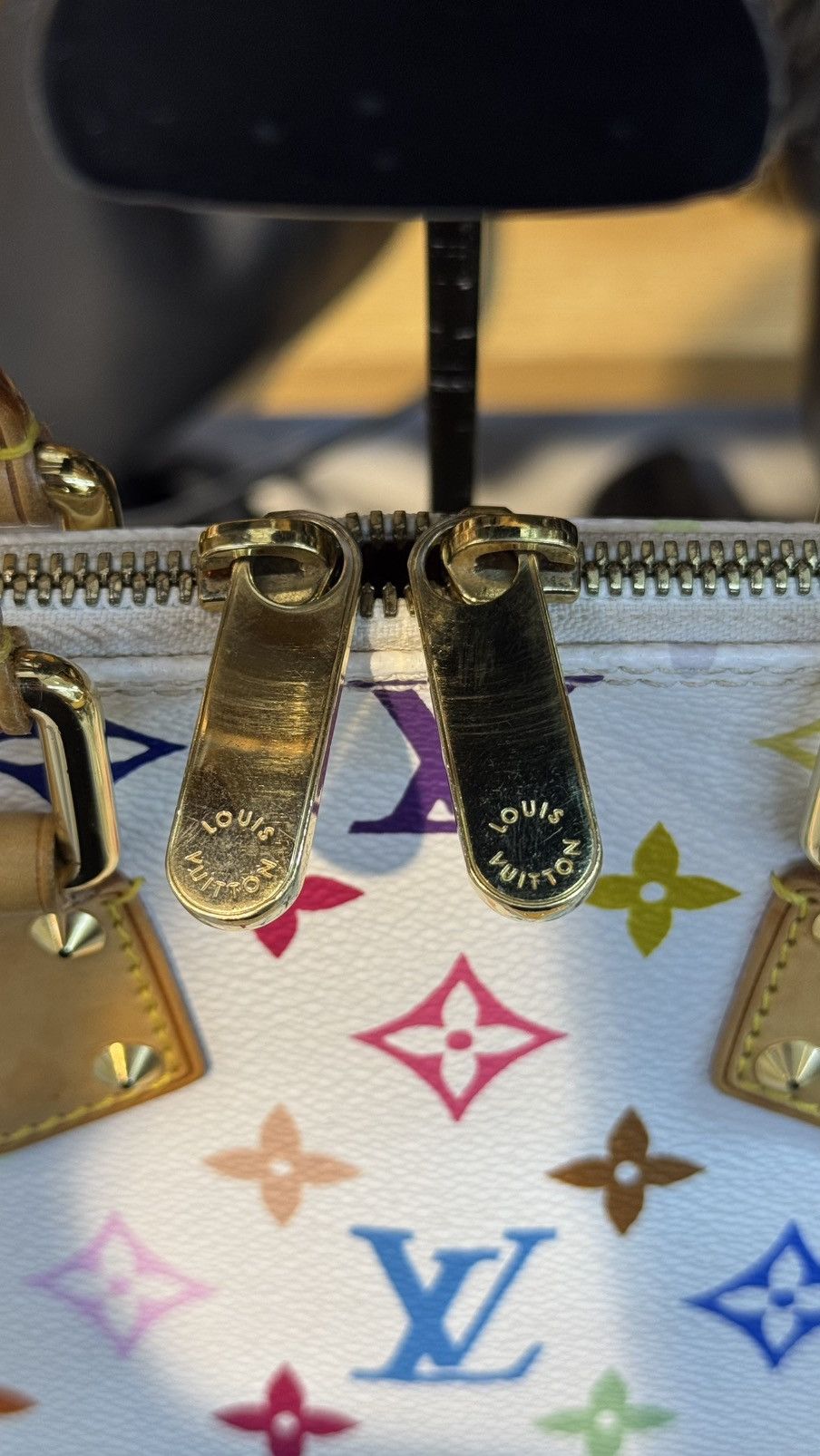 Louis Vuitton LV Takashi Murakami Multicolor Monogram Alma Bag Size ONE SIZE - 10 Thumbnail