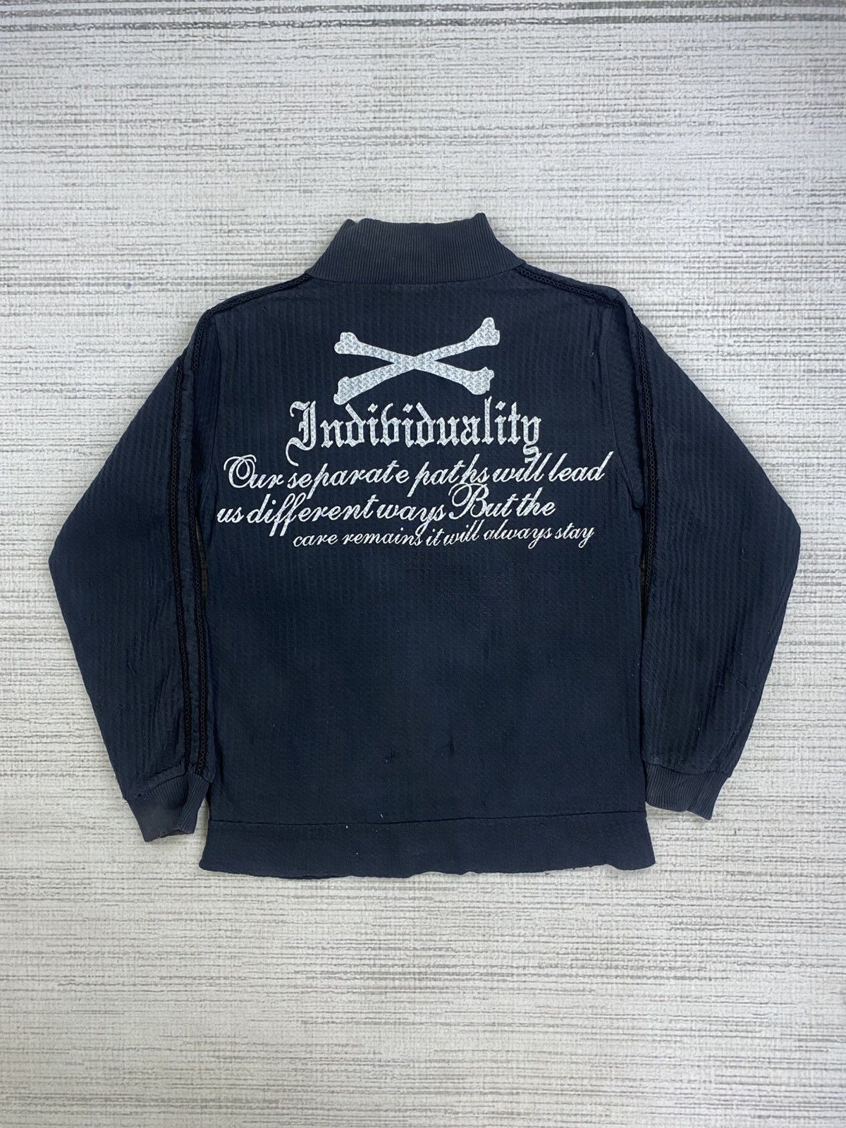 In The Attic 🔥In The Attic Poem Punk Identity Style Embroidery Jacket Size US M / EU 48-50 / 2 - 1 Thumbnail