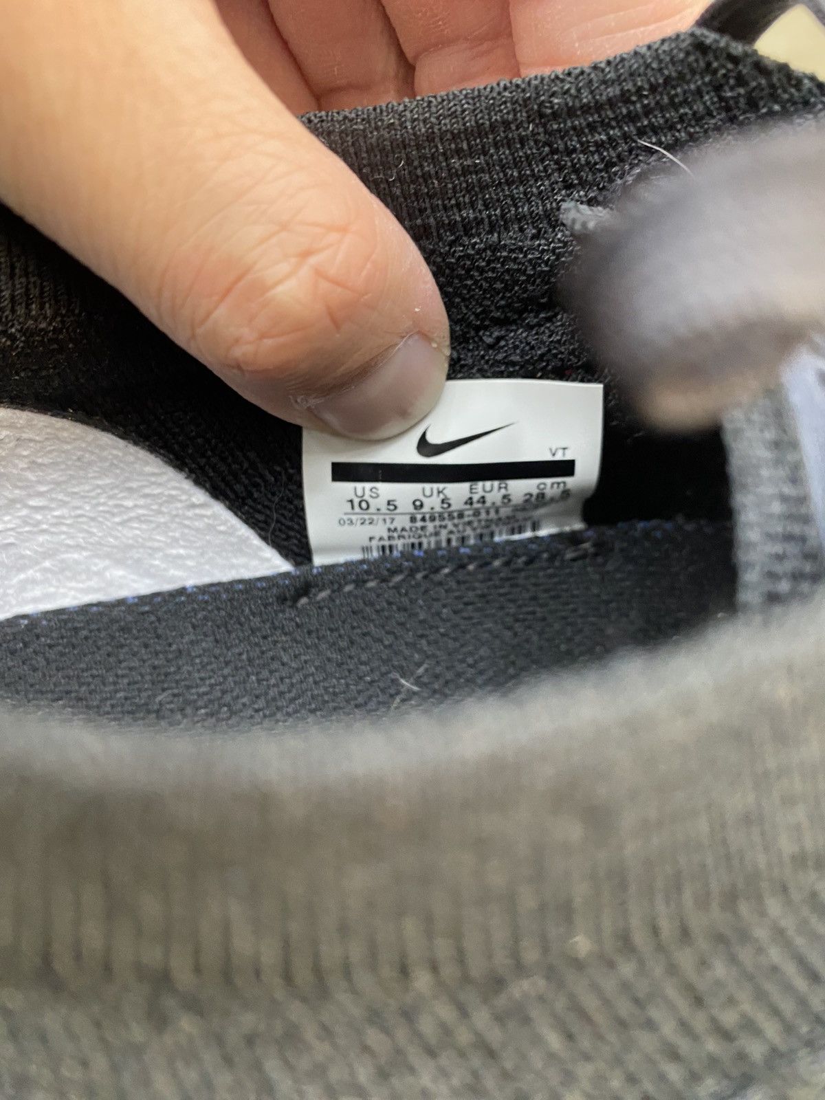 Nike Nike Vapormax Flyknit Air Black Size US 10.5 / EU 43-44 - 10 Thumbnail