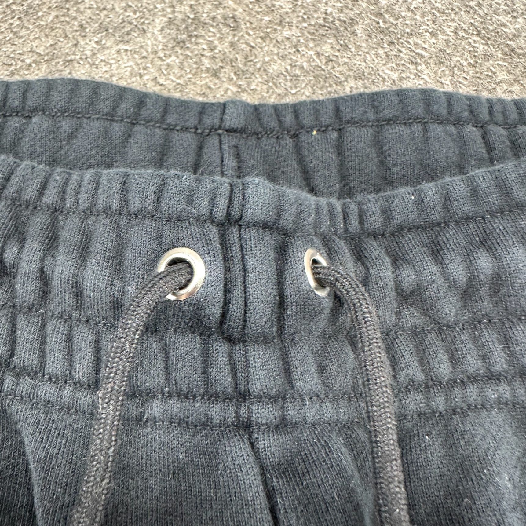 Nike Nike Pants Mens L Black Red Jogger Club Fleece Swoosh Drawstring Cotton Stripe Size US 33 - 3 Thumbnail