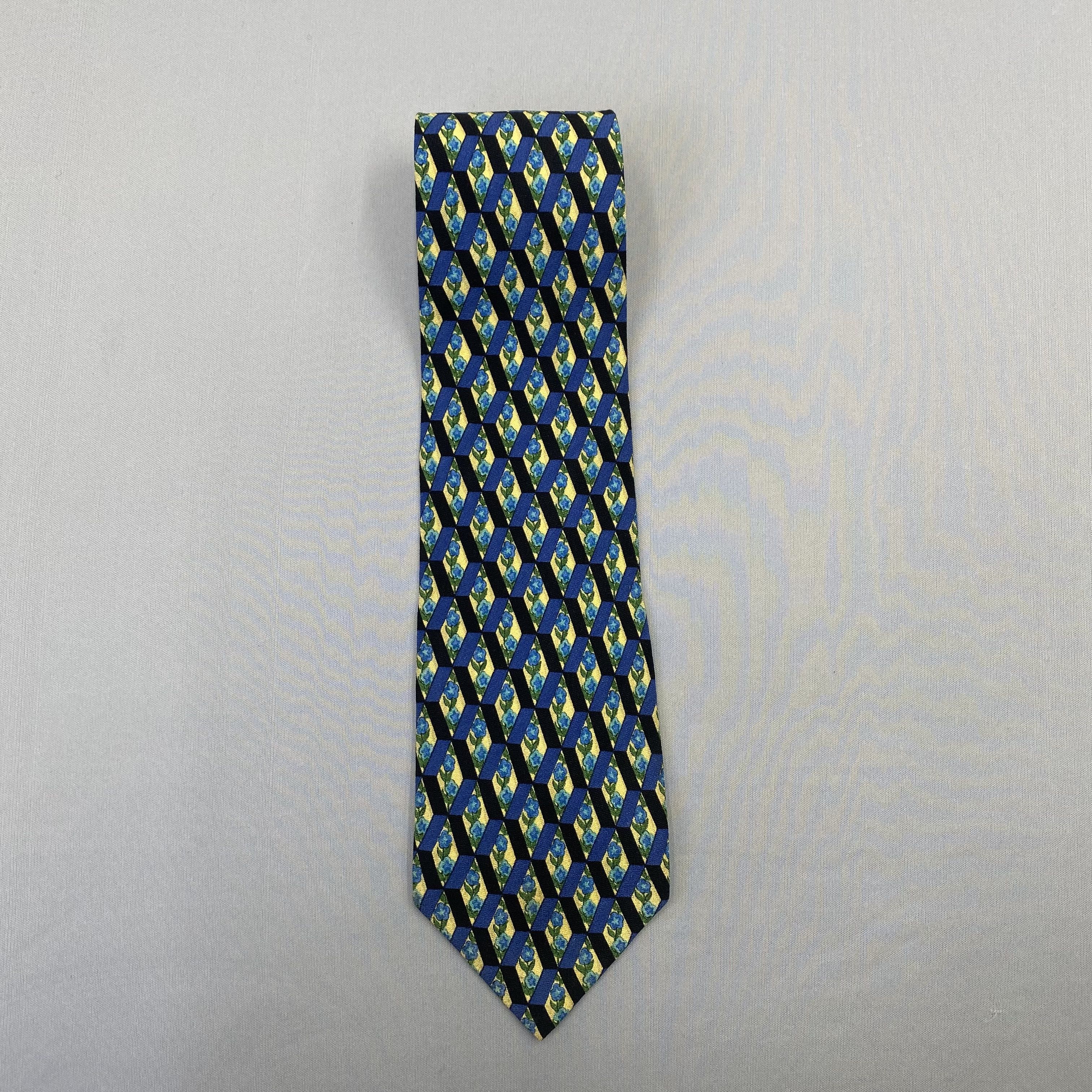 Valentino Vintage Valentino SILK Necktie Cravate Pure Silk Neck Tie Size ONE SIZE - 3 Thumbnail