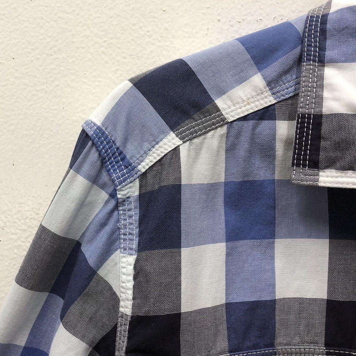 Burberry Authentic Burberry London Checkered Long Sleeve Shirt Size US M / EU 48-50 / 2 - 4 Thumbnail