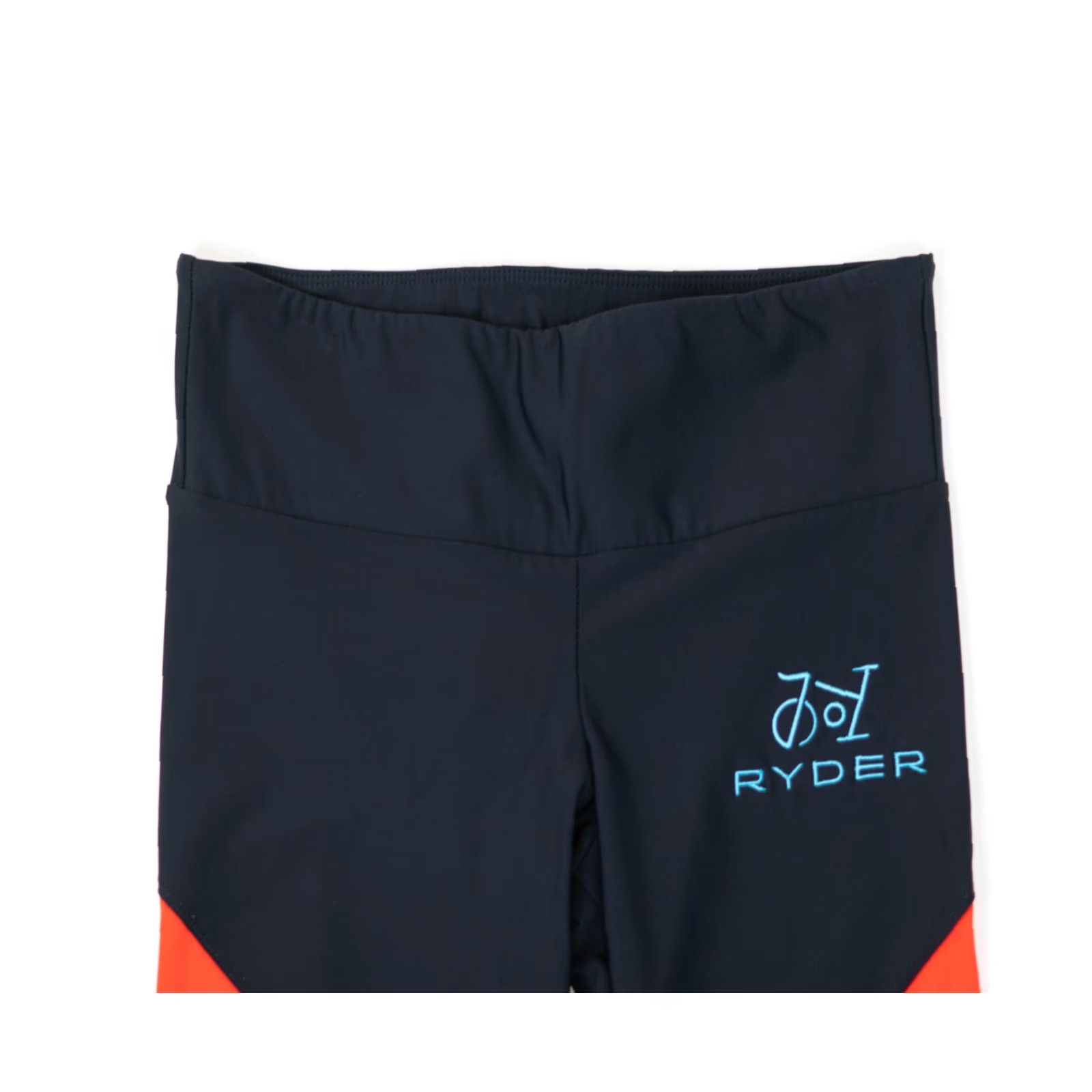 Splits59 Splits 59 Ryder Womens Size 6 Navy Orange Side Striped COMPRESSION LEGGINGS Size 26" / US 2 / IT 38 - 4 Thumbnail