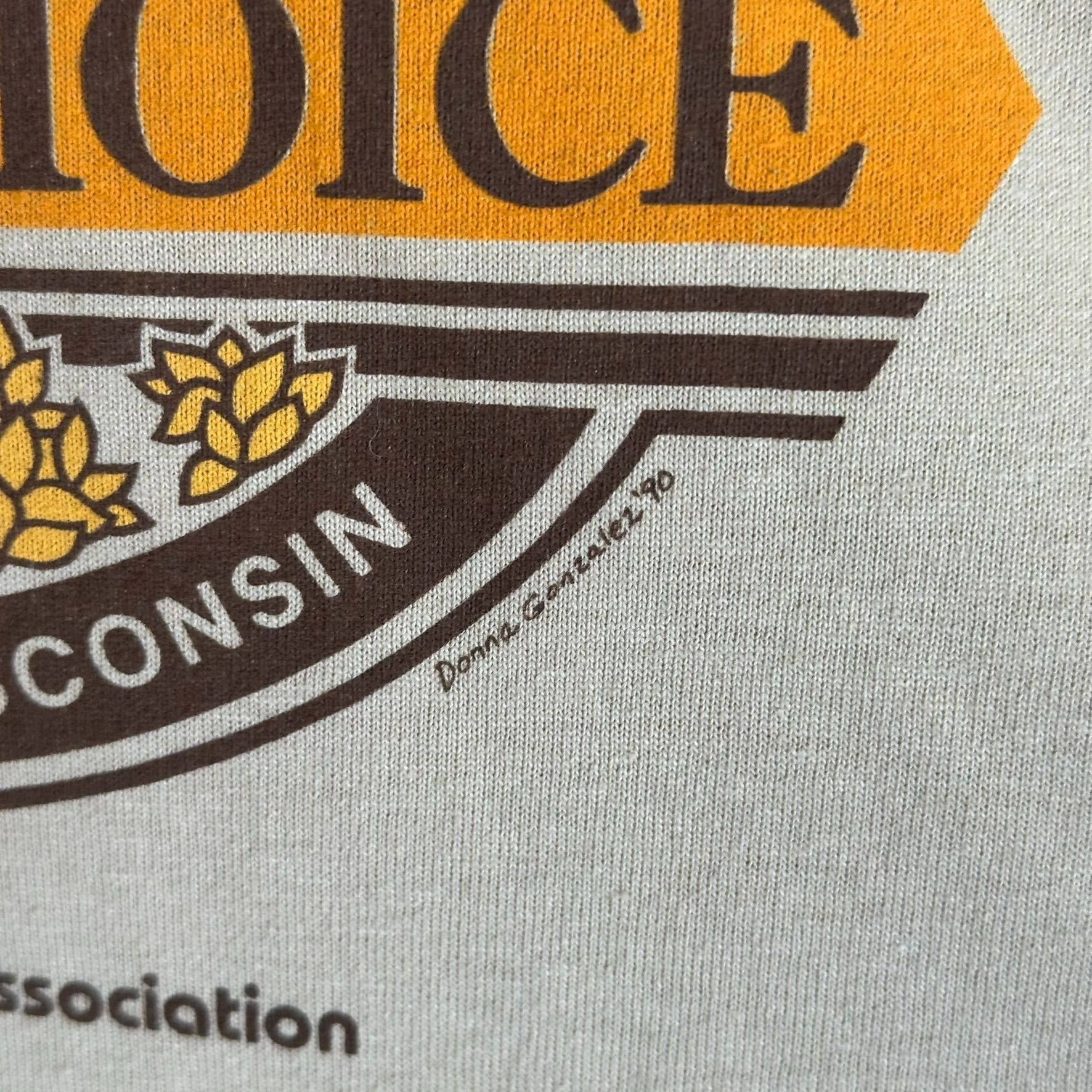 Vintage Vintage 90s Wisconsin Soybean Expo T-Shirt Farmer Agricultur Size US XL / EU 56 / 4 - 3 Thumbnail