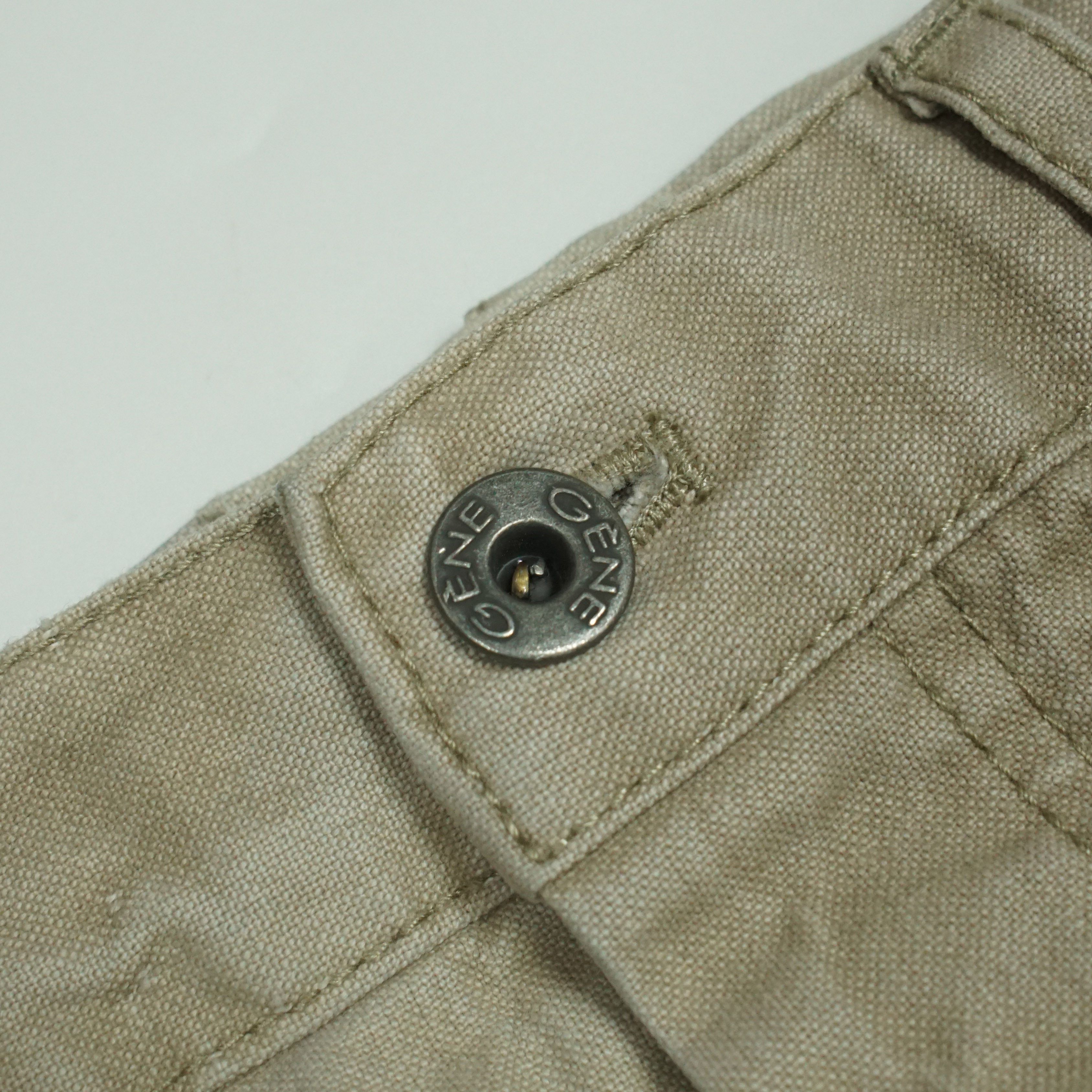 Gene Par Yukio Mishiba *NoTariff Yukio Mishiba Gene Par Banana Cut Zip Leg Pants Size US 34 / EU 50 - 6 Thumbnail