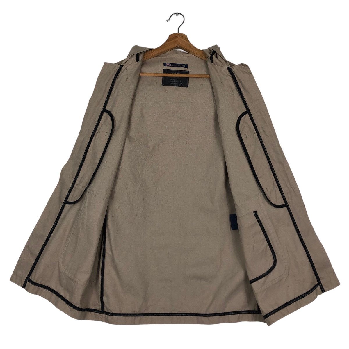 Vintage 🔥Vintage Wool Duffle Jacket Made in England Designer Rare Size US M / EU 48-50 / 2 - 13 Thumbnail
