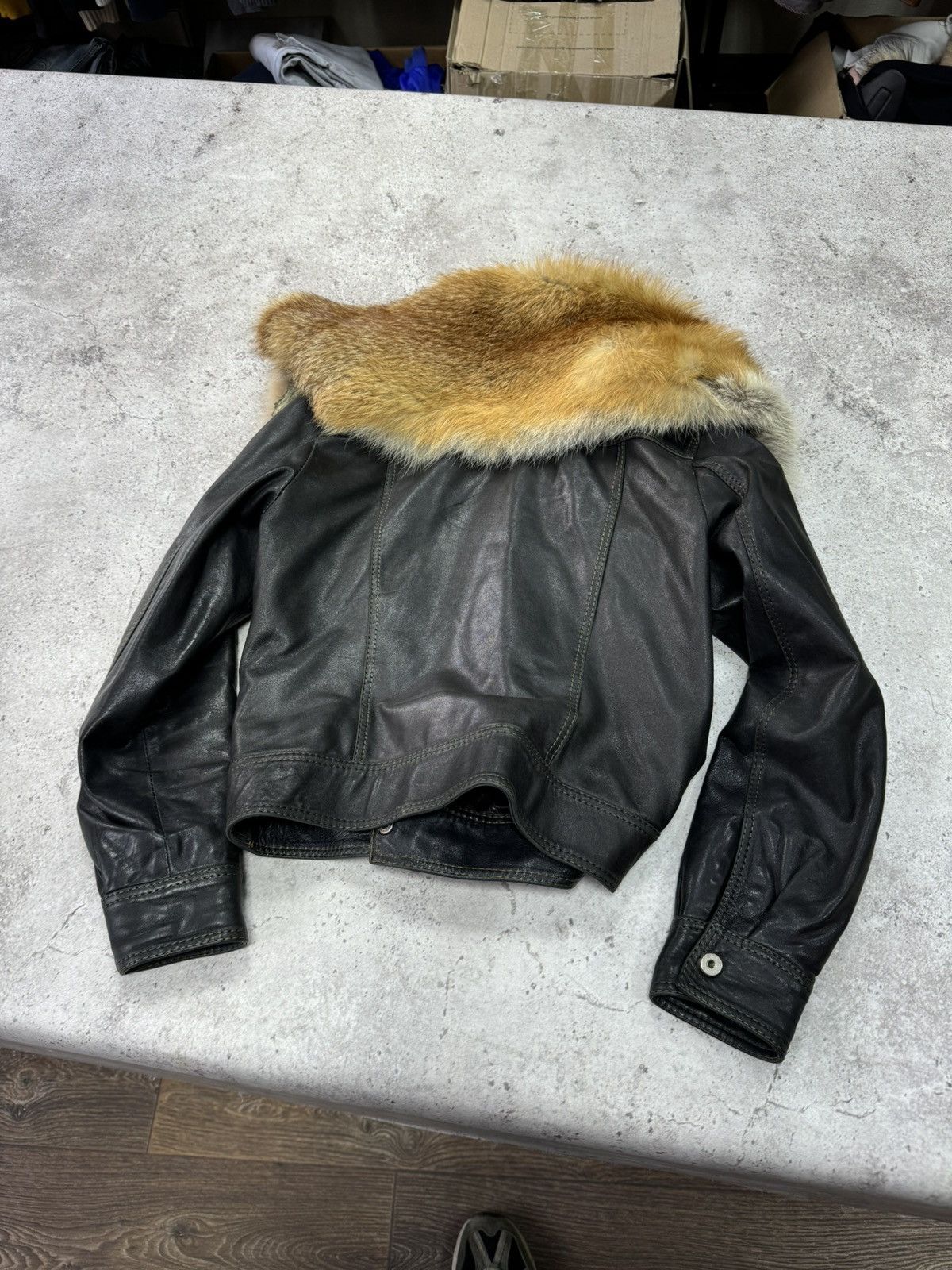 Japanese Brand Vintage 90s Real Fox Soft Leather Archive Jacket Size US M / EU 48-50 / 2 - 5 Thumbnail