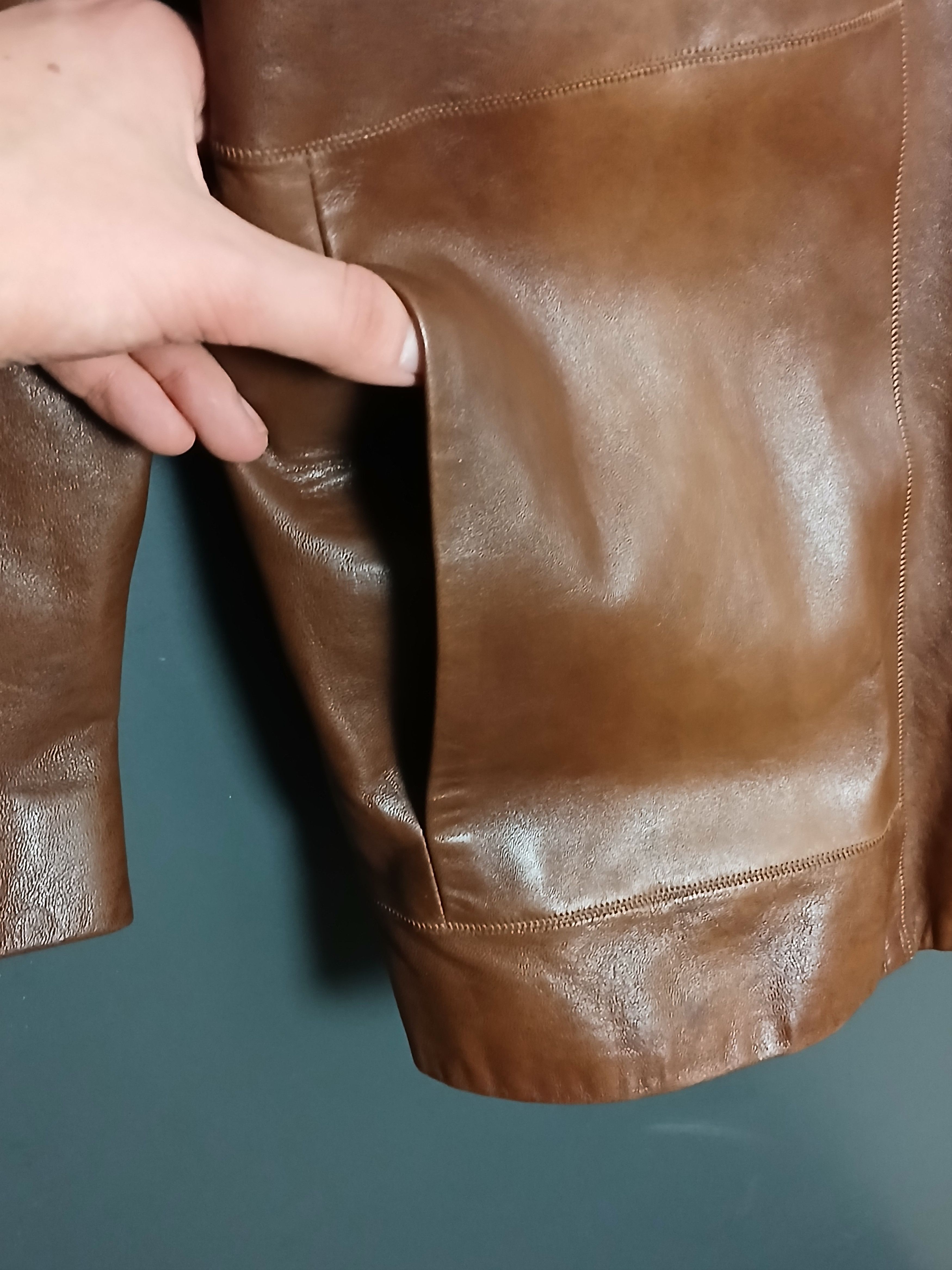 Vintage Vintage Leather Jacket Size US XL / EU 56 / 4 - 3 Thumbnail