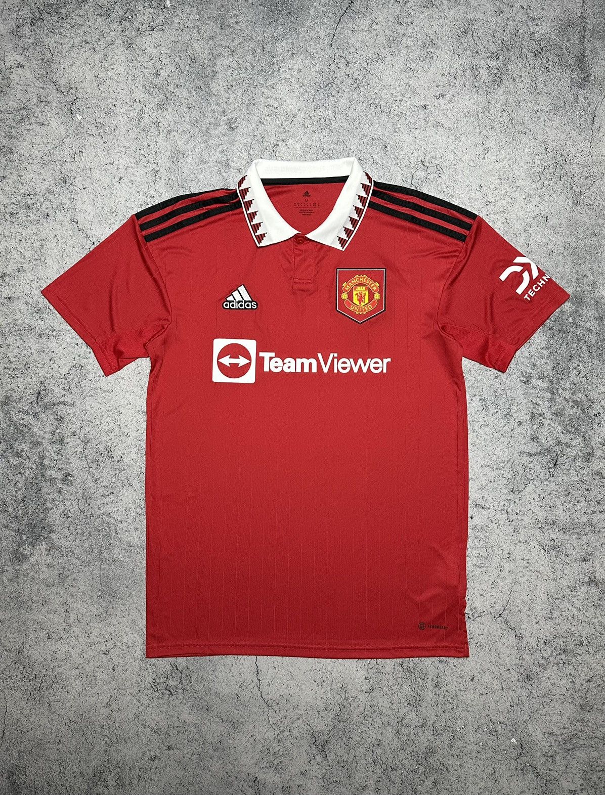 Adidas Adidas Manchester United 22/23 Soccer Jersey Polo Size US M / EU 48-50 / 2 - 1 Thumbnail