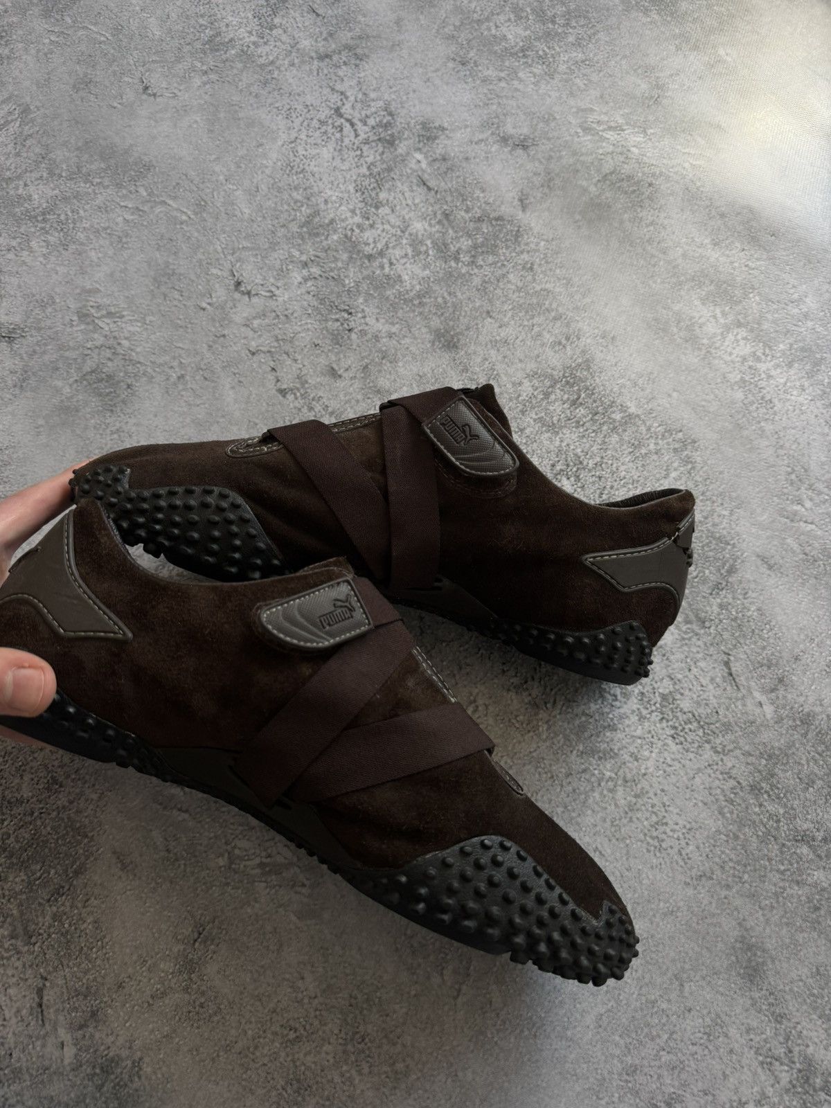 Puma Vintage Puma Mostro Brown Leather Rare Asap sped cat Size US 10 / EU 43 - 2 Thumbnail