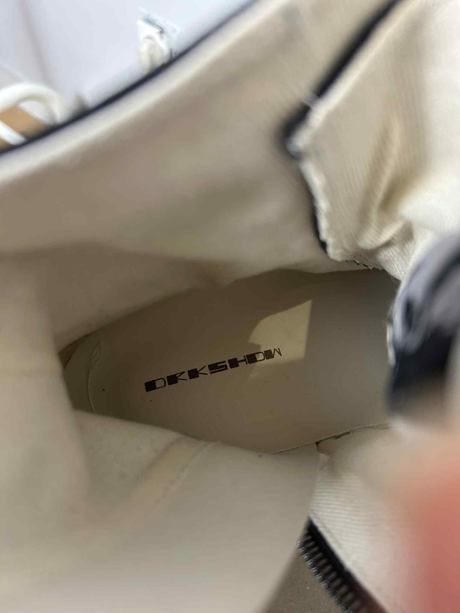 Rick Owens Drkshdw Rick Owens Drkshdw Ramones Hexagram High Size US 13 / EU 46 - 7 Thumbnail