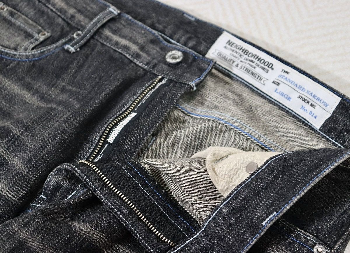 Neighborhood Neighborhood NBHD Washed Denim size L Size US 34 / EU 50 - 4 Thumbnail