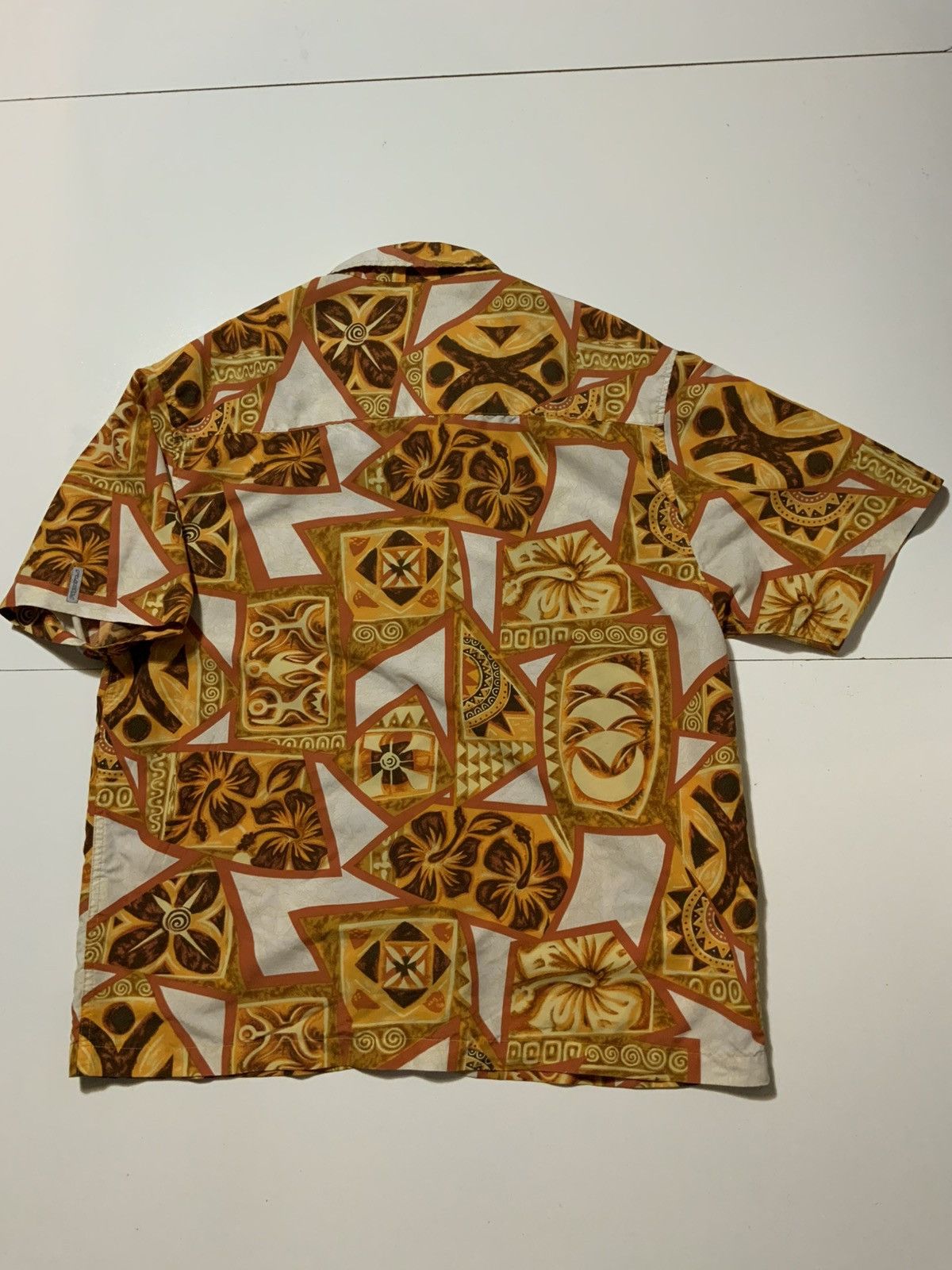 Rusty × Vintage Vintage Y2K Rusty Hawaiian Surf Loop Collar Camp Shirt Size US M / EU 48-50 / 2 - 2 Thumbnail