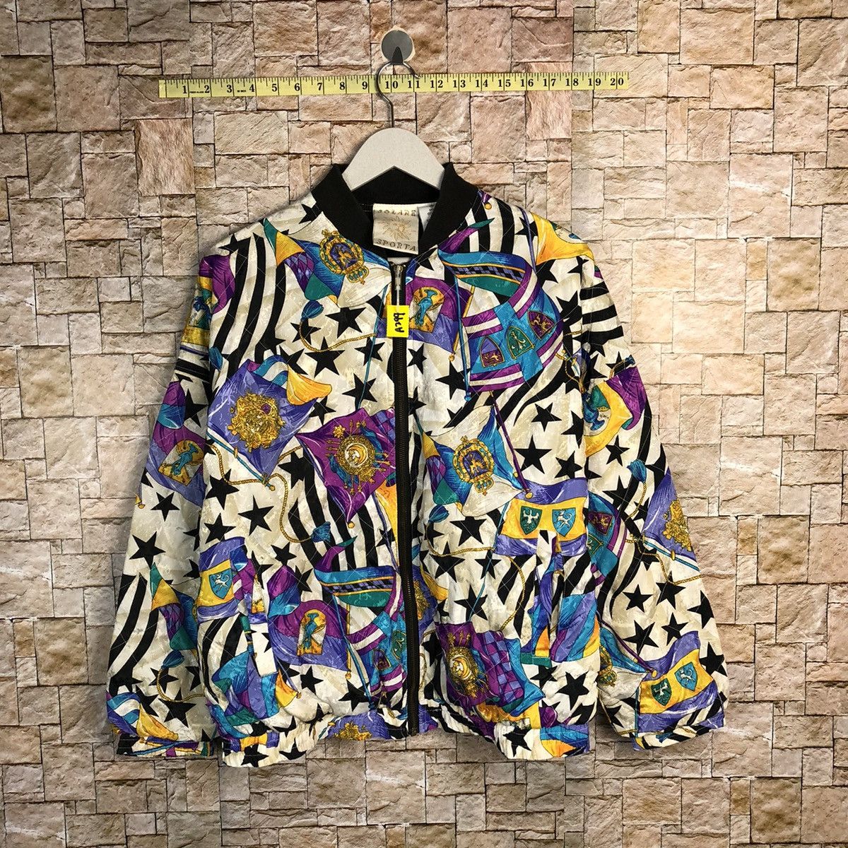 Vintage Solare Sporta vintage art design Jacket #A299 Size US M / EU 48-50 / 2 - 1 Thumbnail