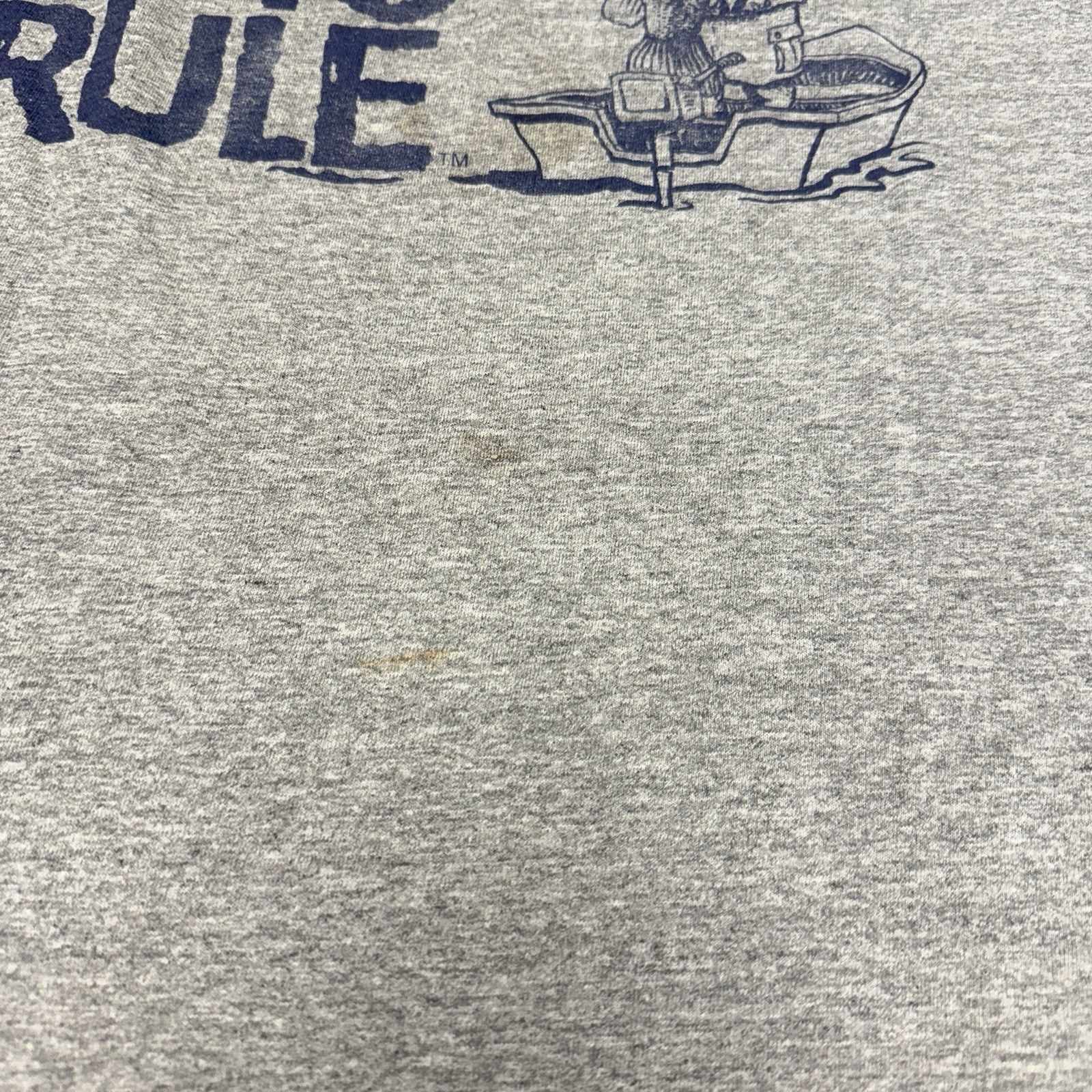 Vintage Vintage Old Guys Rule T Shirt Mens Large 22.5x25.5 Gray Y2K Size US L / EU 52-54 / 3 - 6 Thumbnail