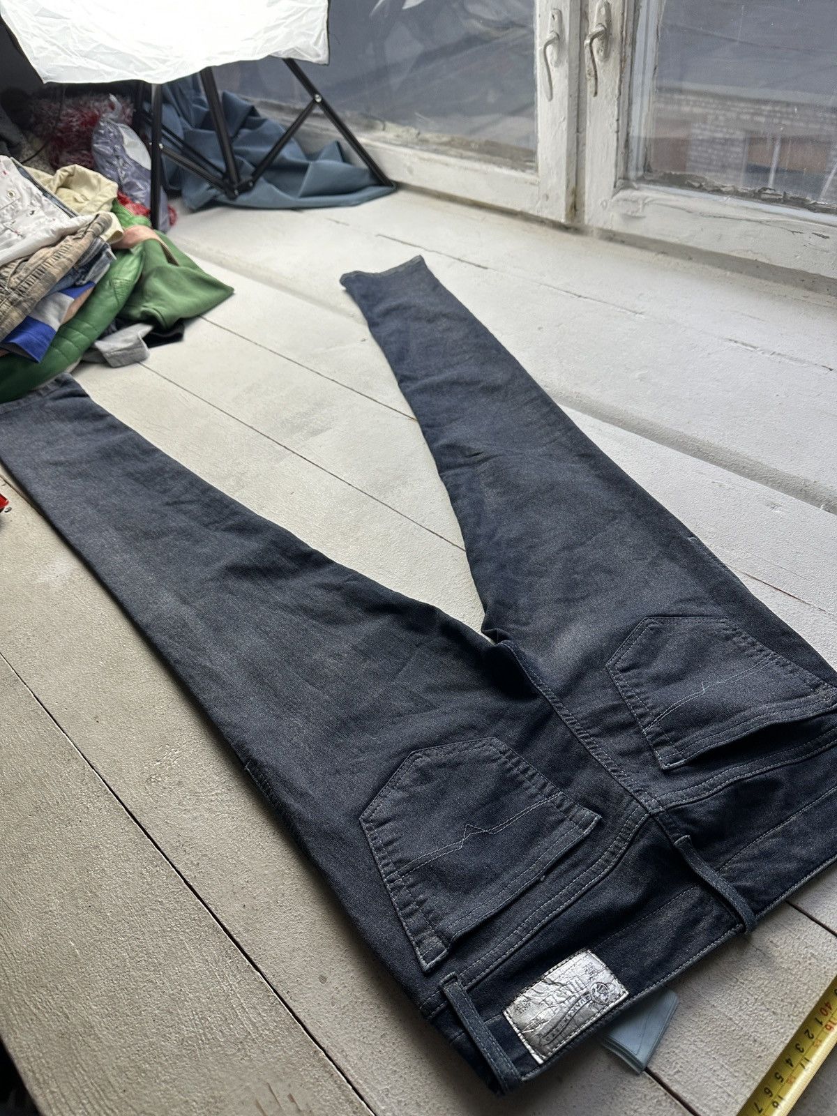 Diesel 🚨Gothic Diesel Regular Slim relax Flared Jeans Womens Size 26" / US 2 / IT 38 - 7 Thumbnail