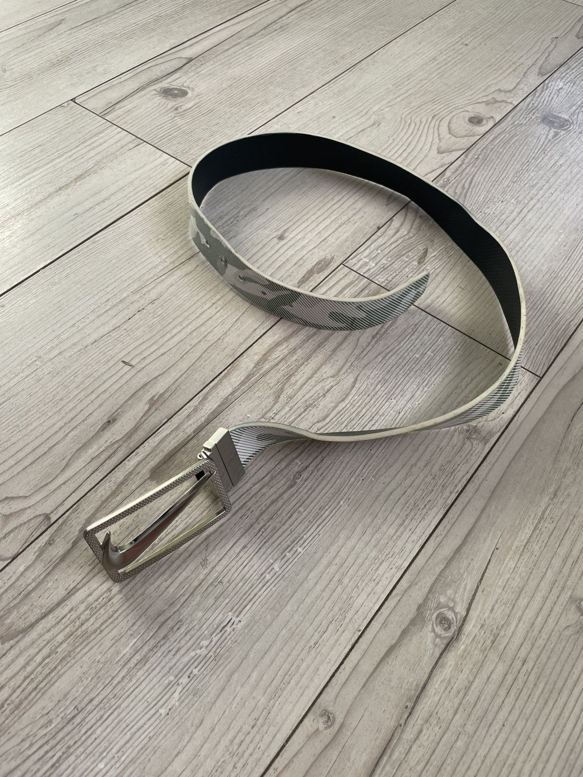 Nike Nike Golf - swoosh buckle leather belt Size ONE SIZE - 15 Thumbnail