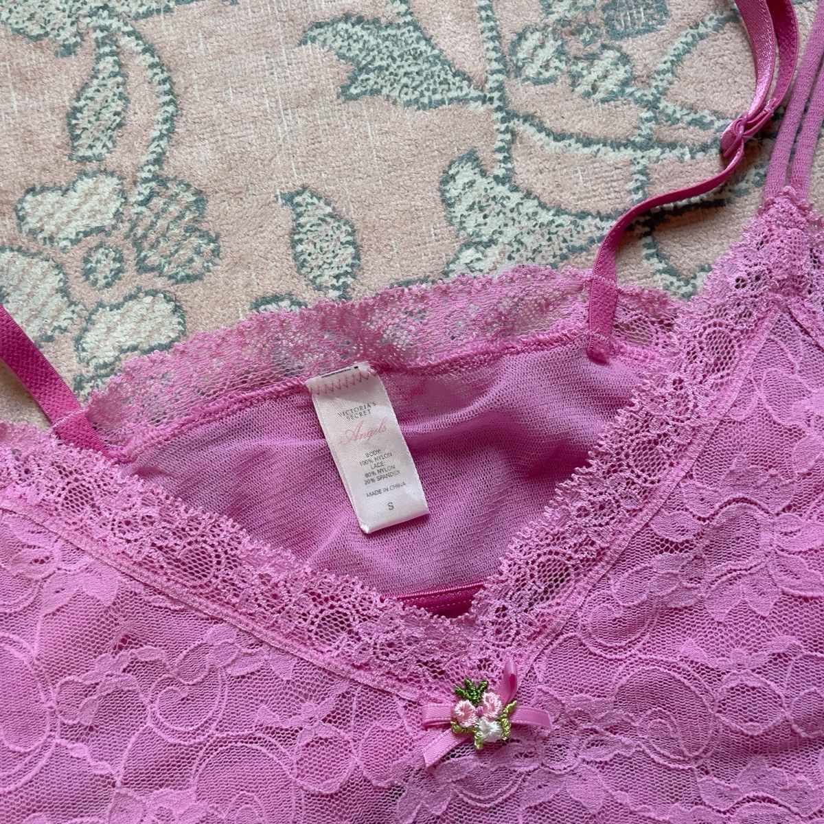 Victoria's Secret Victoria’s Secret Pink Floral Lace Camisole (XS–S) Size S / US 4 / IT 40 - 7 Thumbnail