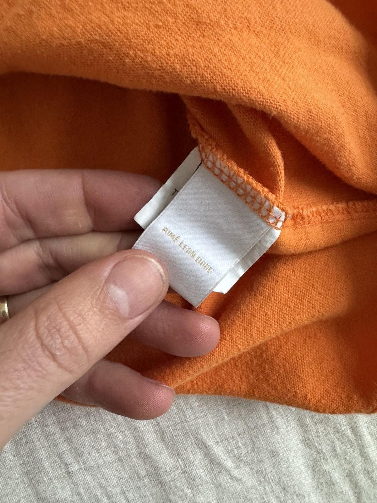 Aime Leon Dore Pocket long sleeve in orange Size US M / EU 48-50 / 2 - 6 Thumbnail
