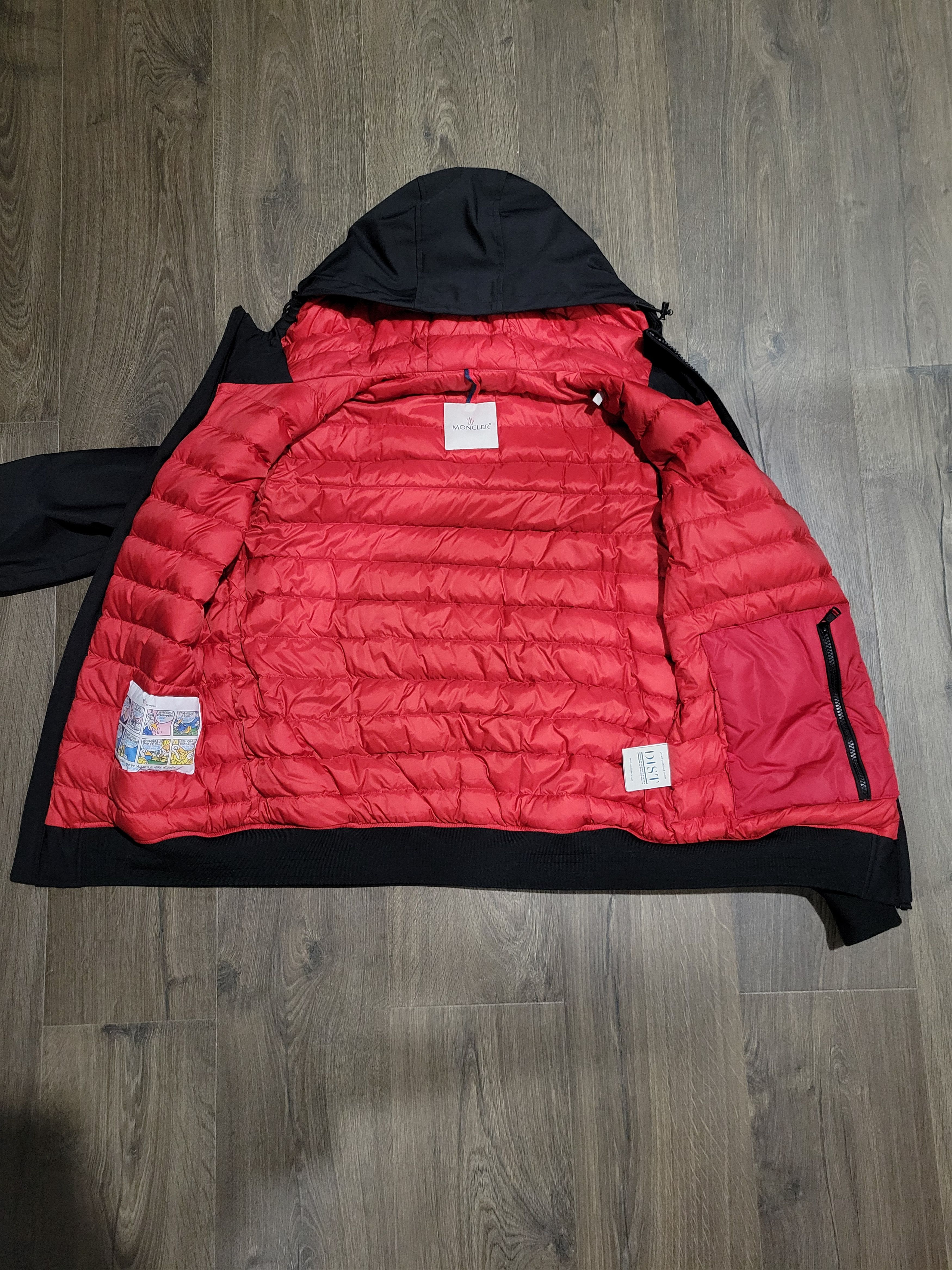 Moncler Derva Giubbotto (2018, Red Lining) Size US L / EU 52-54 / 3 - 5 Thumbnail