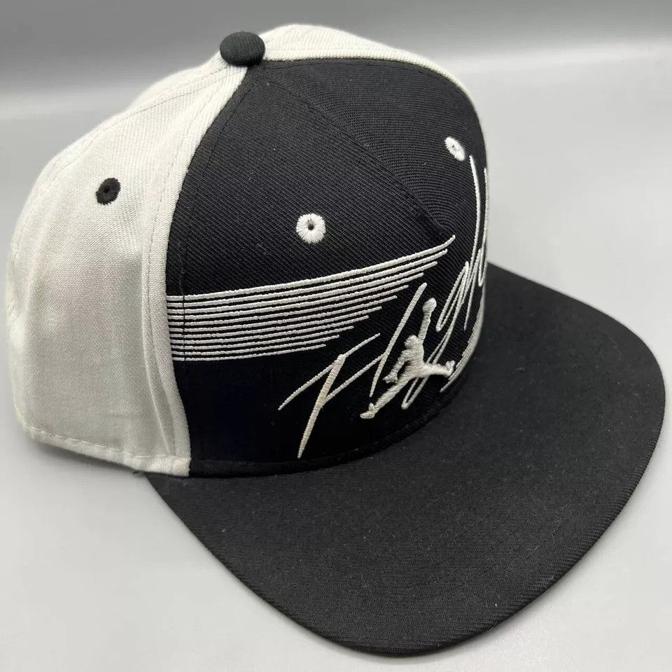 Jordan Brand Air Jordan Flight Hat Men Embroidered Logo Jumpman Snap Back Size ONE SIZE - 3 Thumbnail