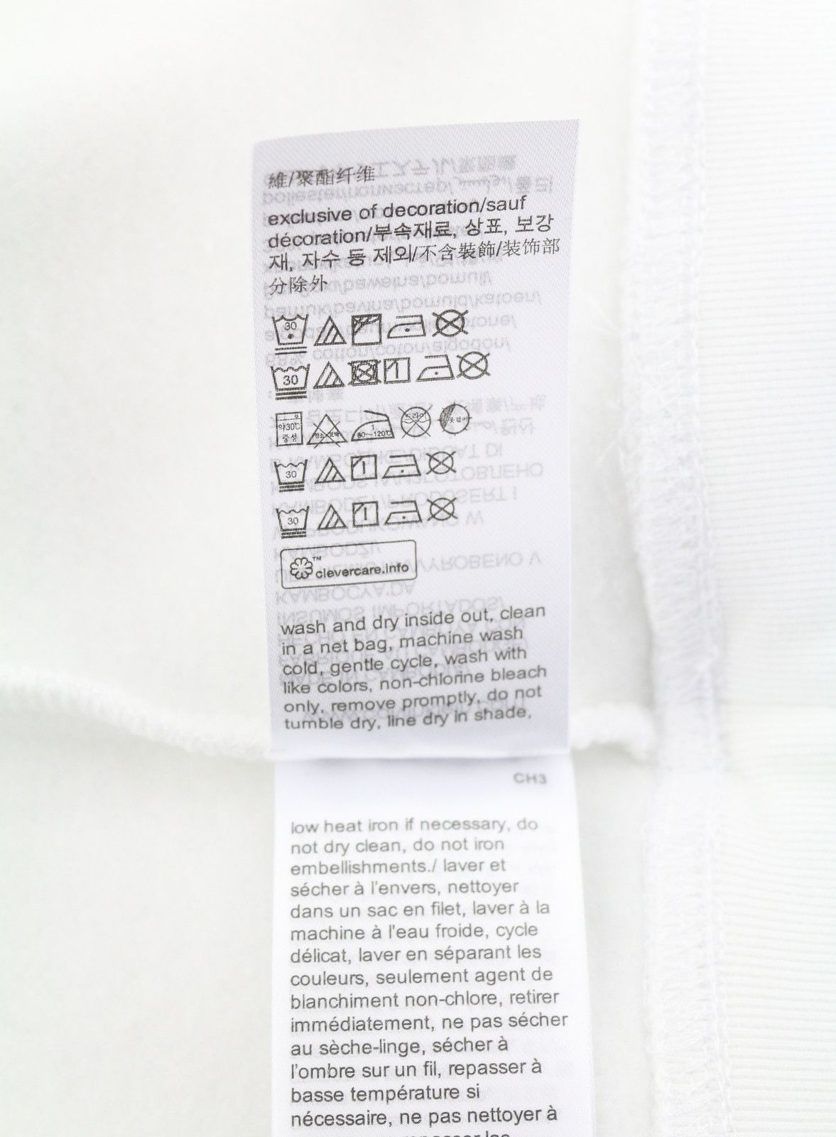 Calvin Klein XL Bright White Hooded Logo Pullover Hoodie 87447 Size US XL / EU 56 / 4 - 8 Thumbnail