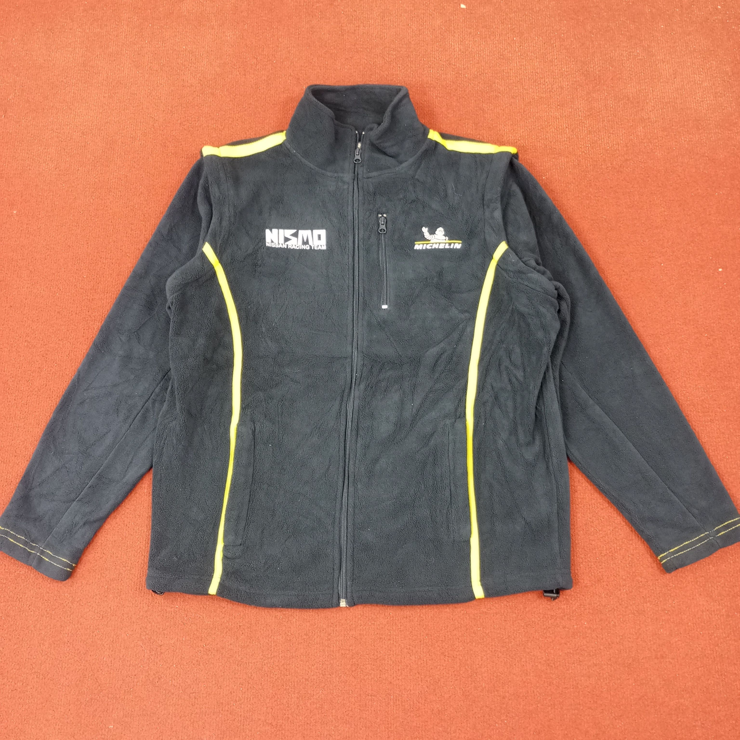 Vintage Michelin x Nismo Nissan Racing Team Custom Jacket c221n9 Size US L / EU 52-54 / 3 - 3 Thumbnail