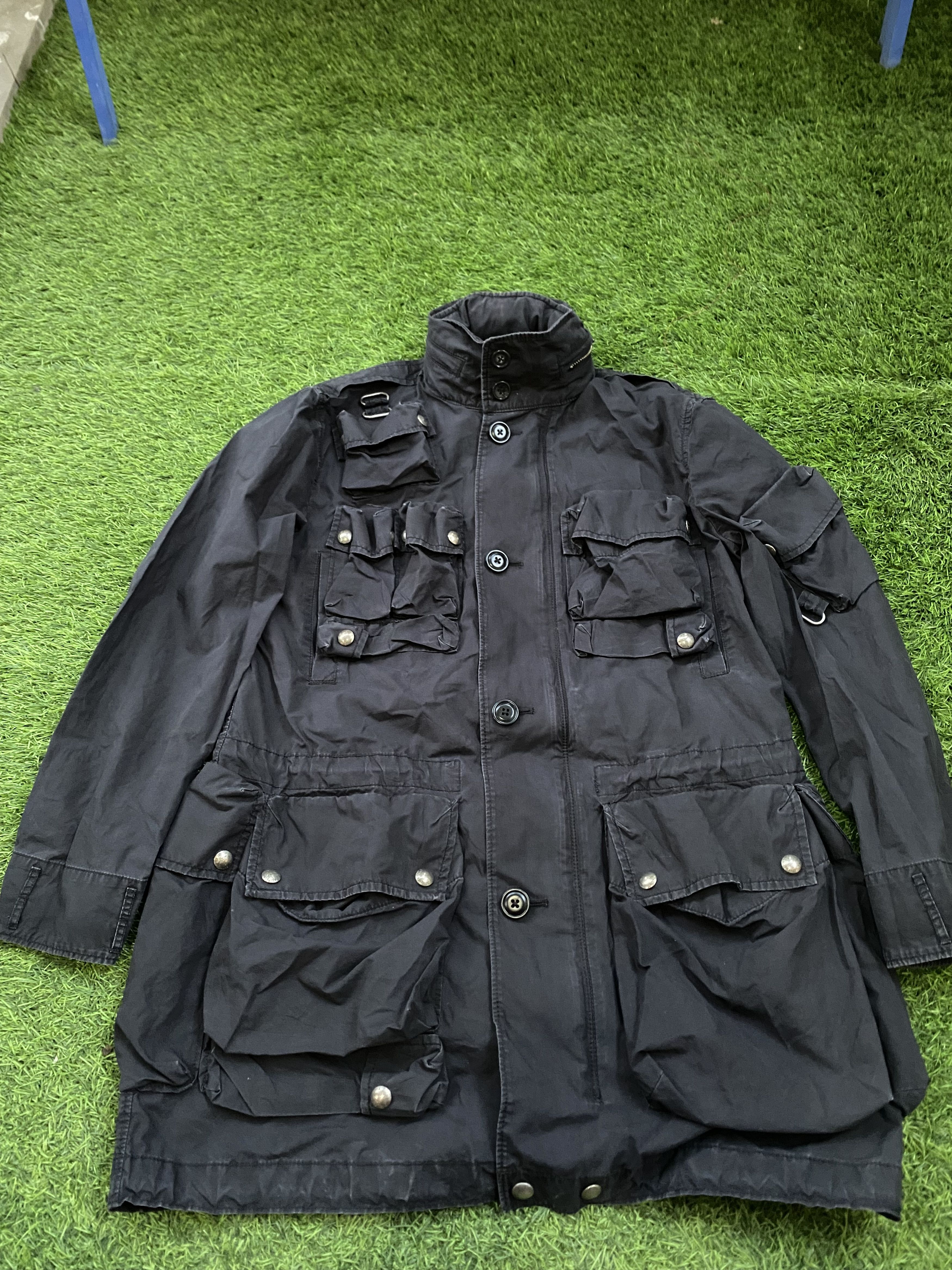 Polo Ralph Lauren × Ralph Lauren Vintage Ralph Lauren Multi Pocket Hunting Parka Jacket Size US XS / EU 42 / 0 - 3 Thumbnail
