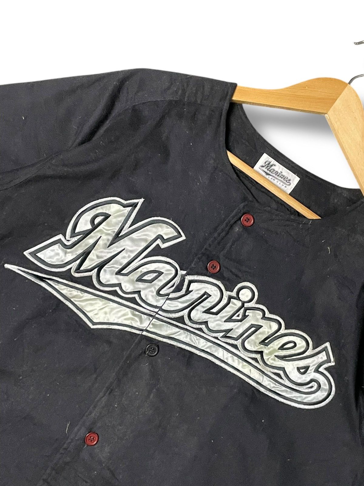 Vintage Chiba Lotte Baseball Cotton Jersey (65)