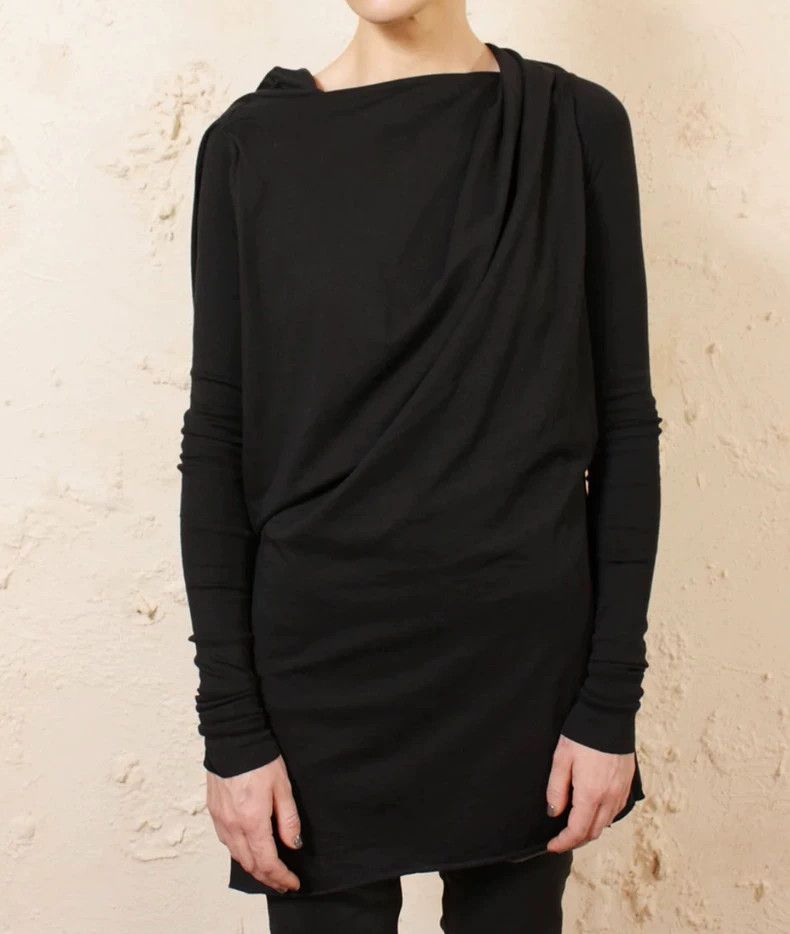 Rick Owens Rick Owens Double-track long-sleeved laminated bottoming-25 Size US S / EU 44-46 / 1 - 1 Thumbnail