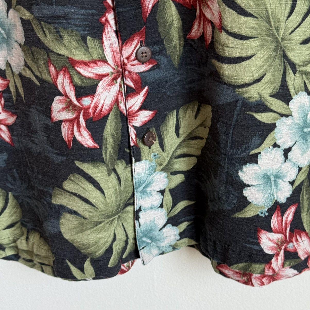 Havana × Vintage Havana Jack’s Cafe Men’s Hawaiian Floral Button-Up Shirt M Size US M / EU 48-50 / 2 - 8 Thumbnail