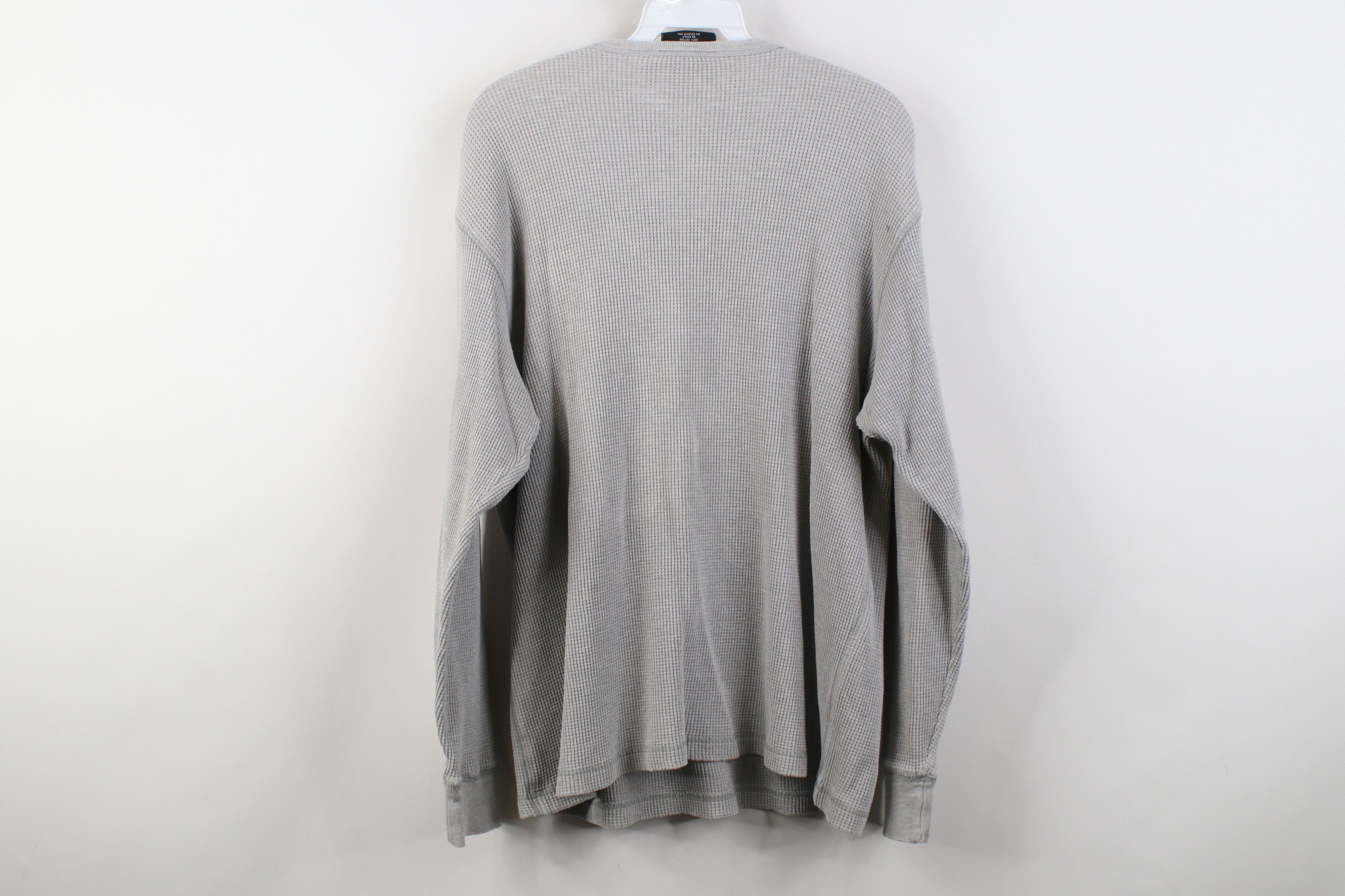 Polo Ralph Lauren Vintage 90s Ralph Lauren Waffle Knit Long Sleeve T-Shirt Size US L / EU 52-54 / 3 - 14 Thumbnail