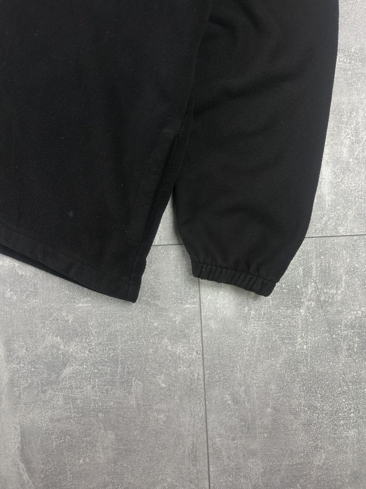 Stussy Stussy Logo Tape Mock Black Neck Mens Fleece Jacket Size US L / EU 52-54 / 3 - 5 Thumbnail