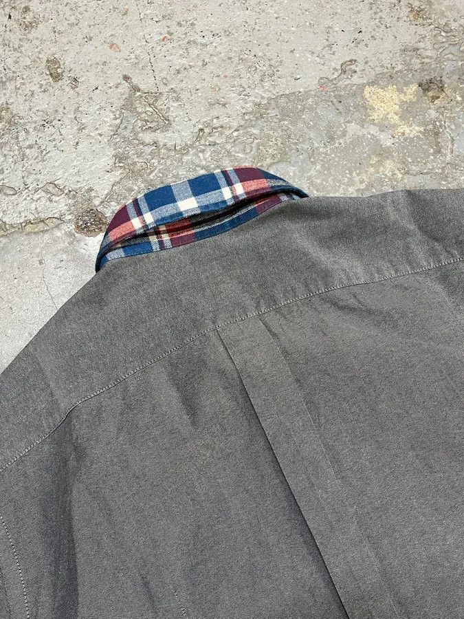 Dolce & Gabbana 2010s Dolce & Gabbana Checkered Grey Shirt Size US S / EU 44-46 / 1 - 7 Thumbnail