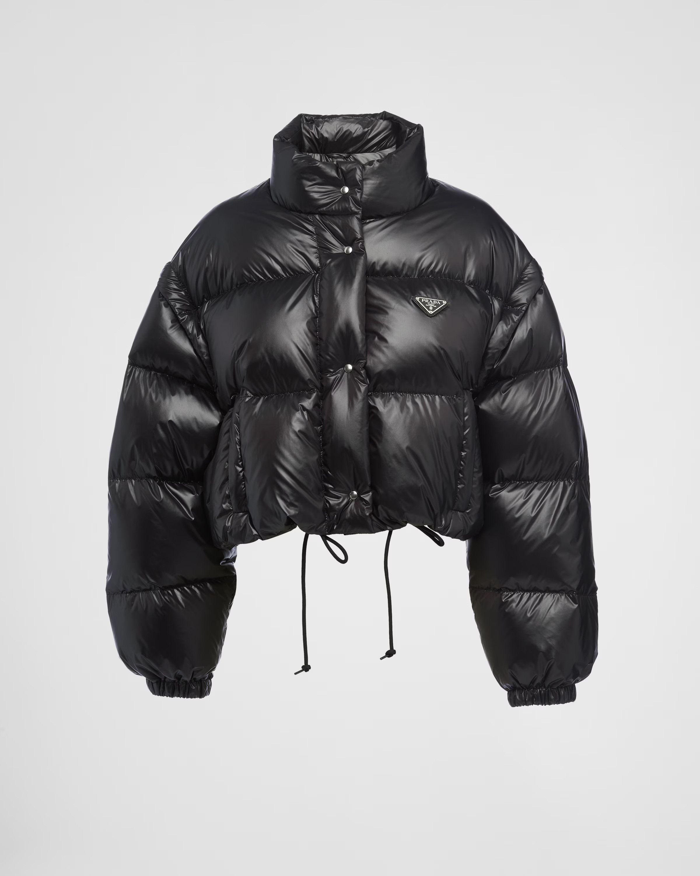 Prada Prada Re-Nylon Cropped Convertible Down Jacket Size 42 Size M / US 6-8 / IT 42-44 - 1 Thumbnail