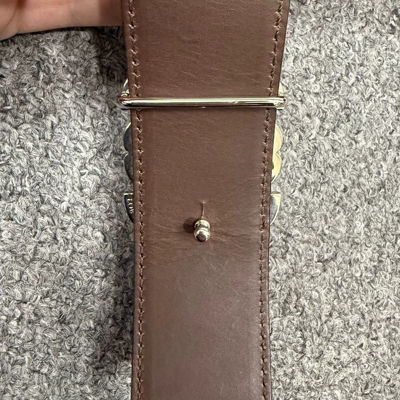 Loewe LOEWE Brown double-sided belt Size ONE SIZE - 4 Thumbnail