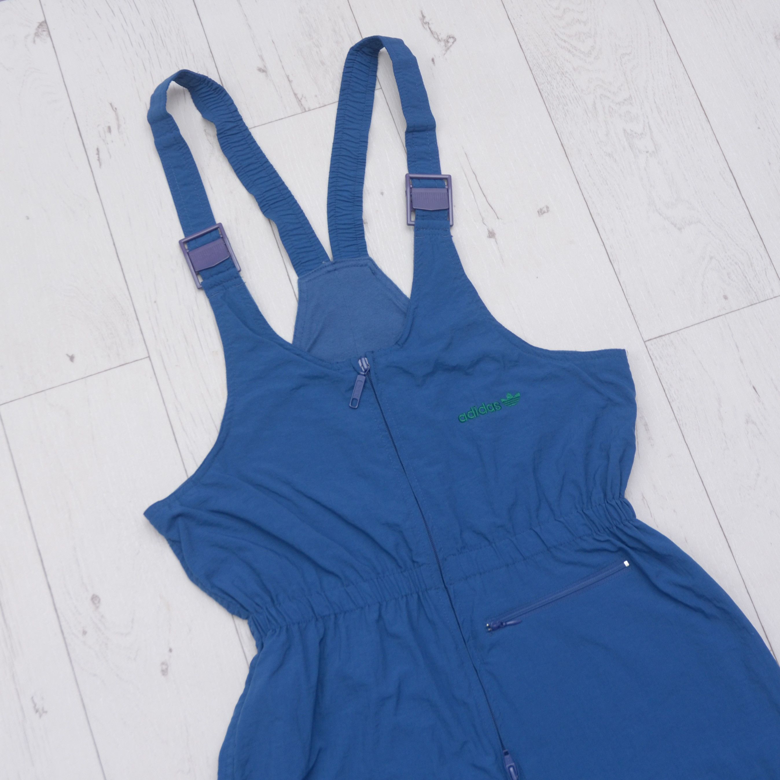 Adidas × Vintage Vintage 90s Adidas Tracksuit Set Track Jacket Pants M-S Rare Size 48R - 6 Thumbnail
