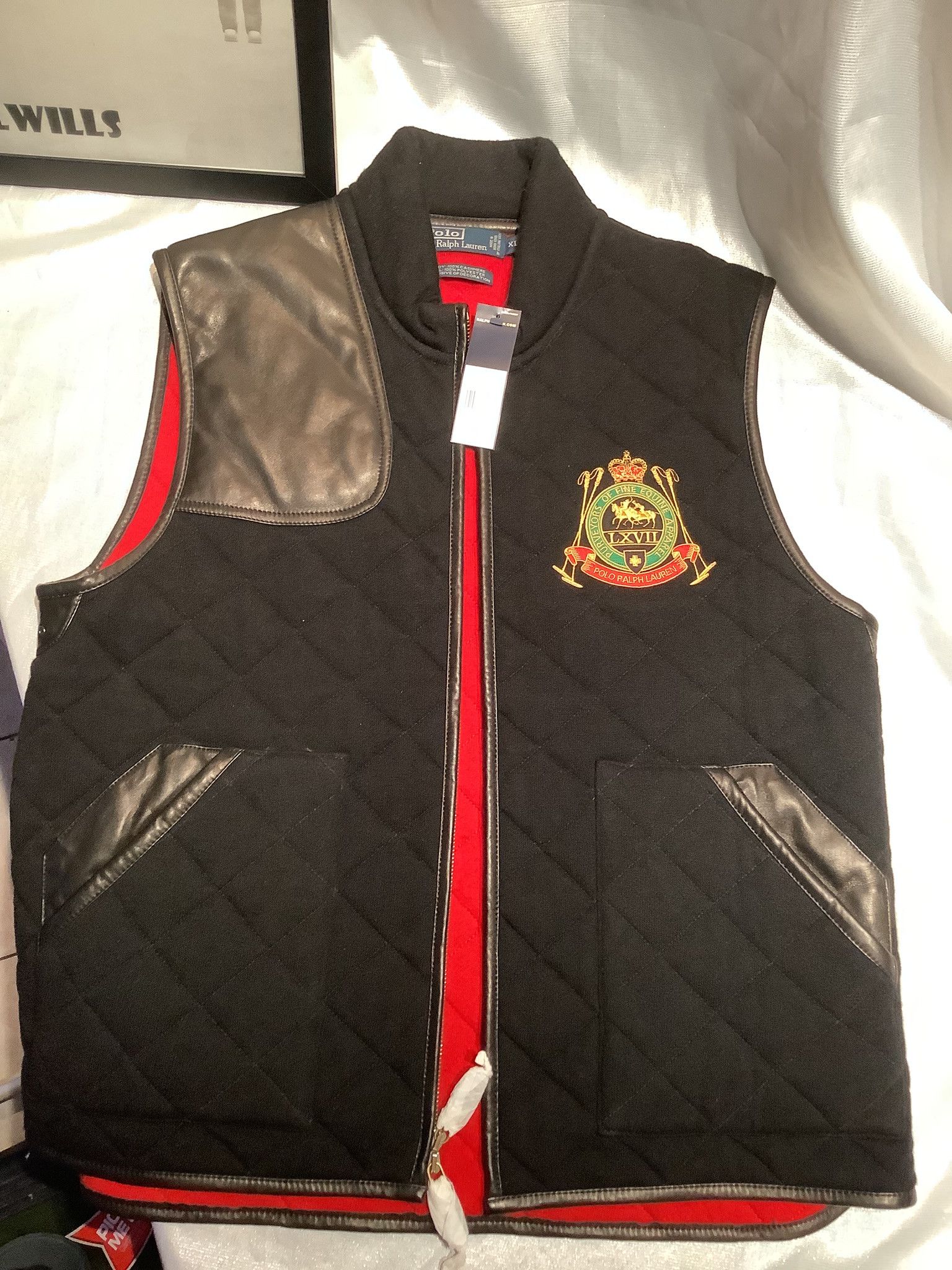 Polo Ralph Lauren Polo Ralph Lauren Cashmere Vest Size US XL / EU 56 / 4 - 1 Thumbnail
