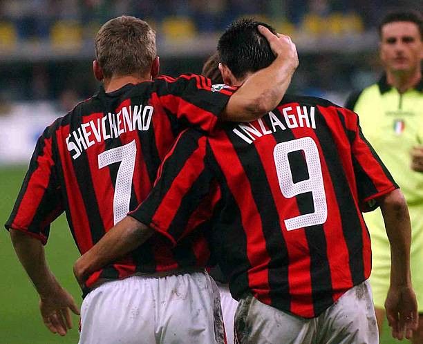 Adidas Ac milan player issue 2003 inzaghi jersey football Size US L / EU 52-54 / 3 - 14 Thumbnail