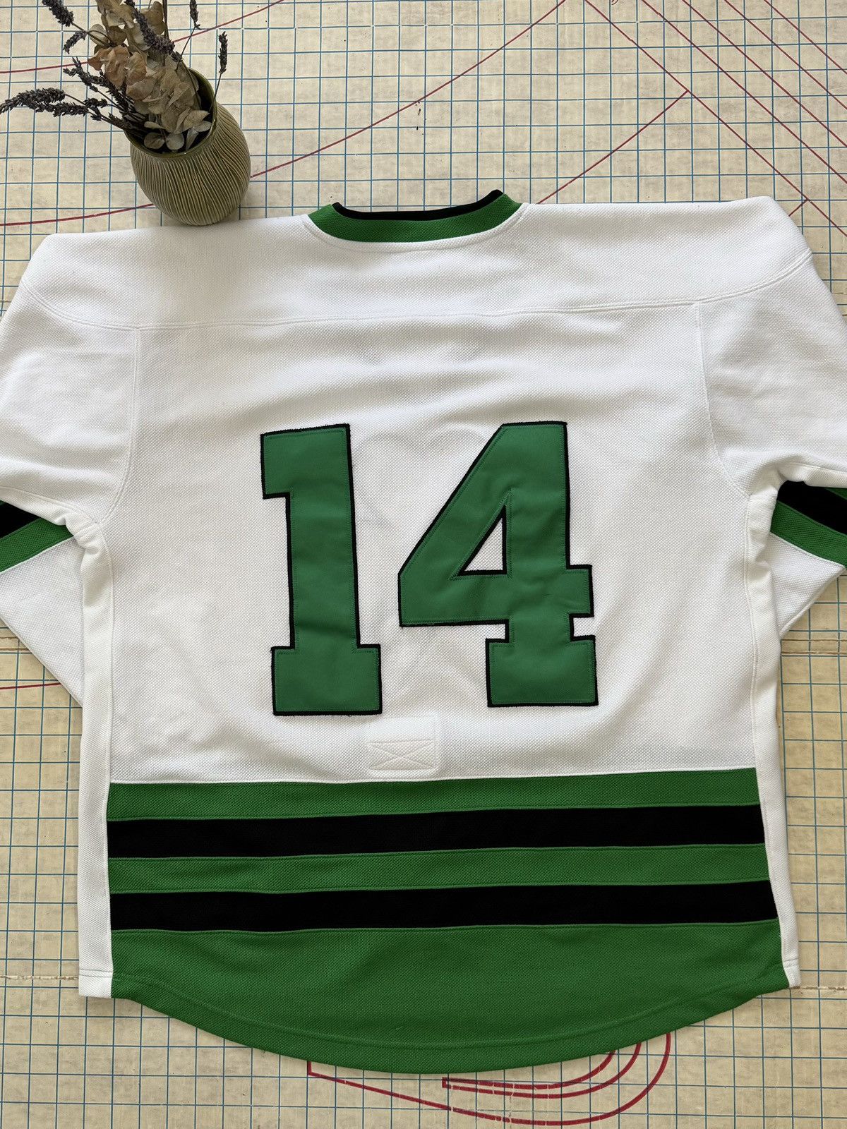 Vintage St Pats Toronto Maple Leafs Jersey With Fight Strap