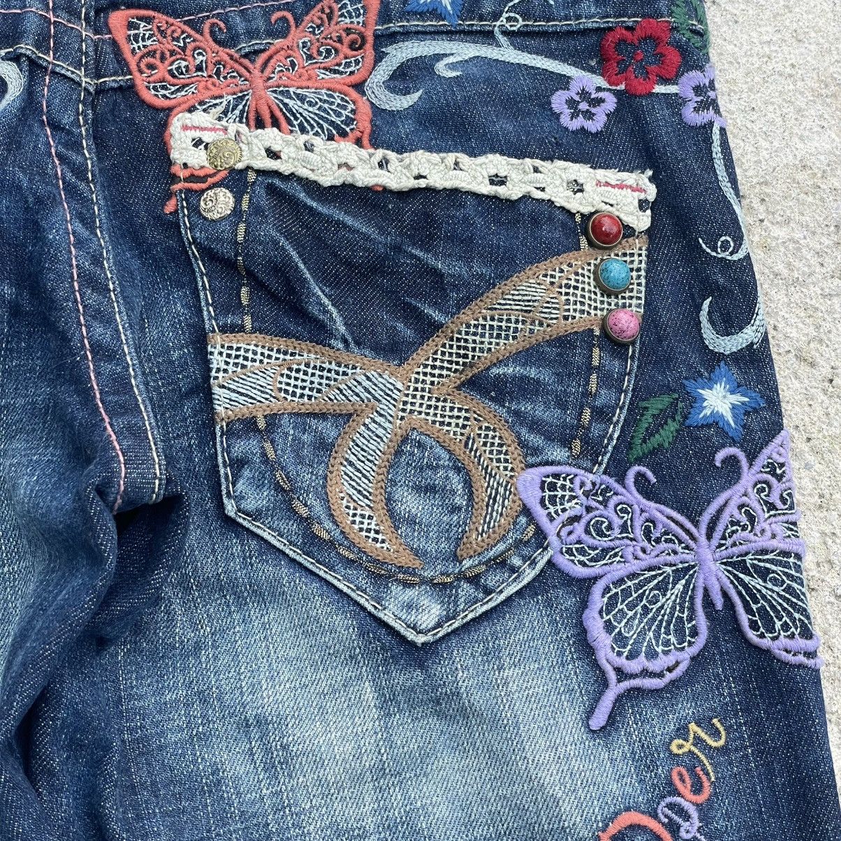 Japanese Brand “REDPEPPER DENIM” FLARE JEAN BOOTCUT SEDITIONARIES PANTS Size 27" / US 4 / IT 40 - 18 Thumbnail
