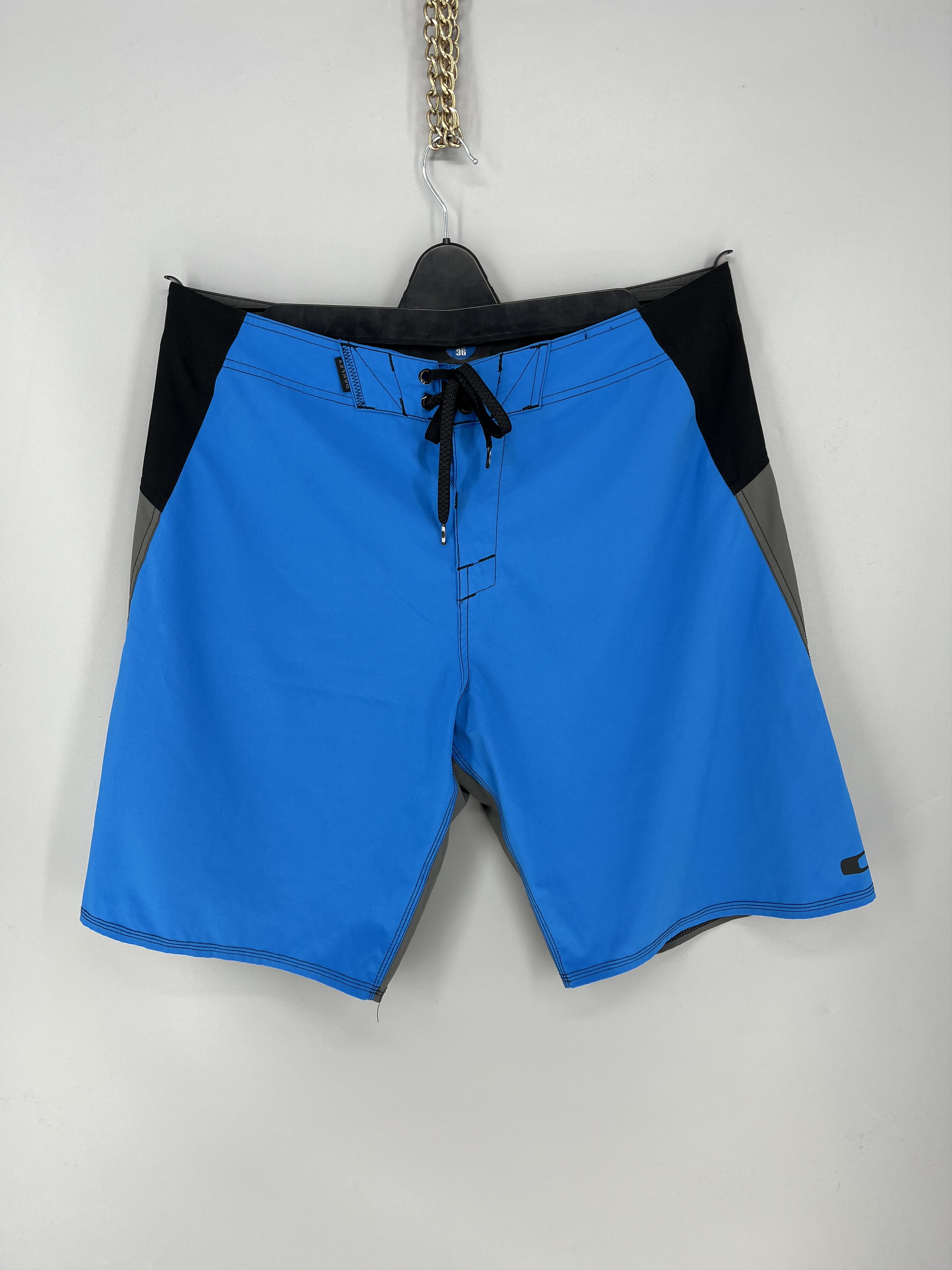 Oakley Surf Oakley Sidetrack 21" Board Shorts - Blue/Black/Grey Size US 36 / EU 52 - 1 Thumbnail